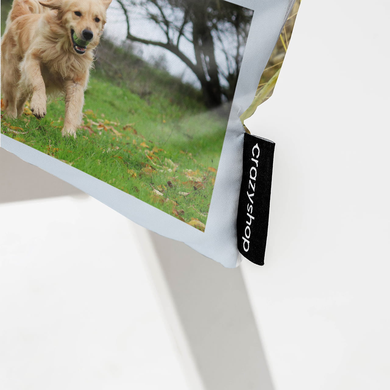 Duża poduszka dla miłośnika psów poduszka personalizowana prezent dla psiarza prezent dla miłośnika psów