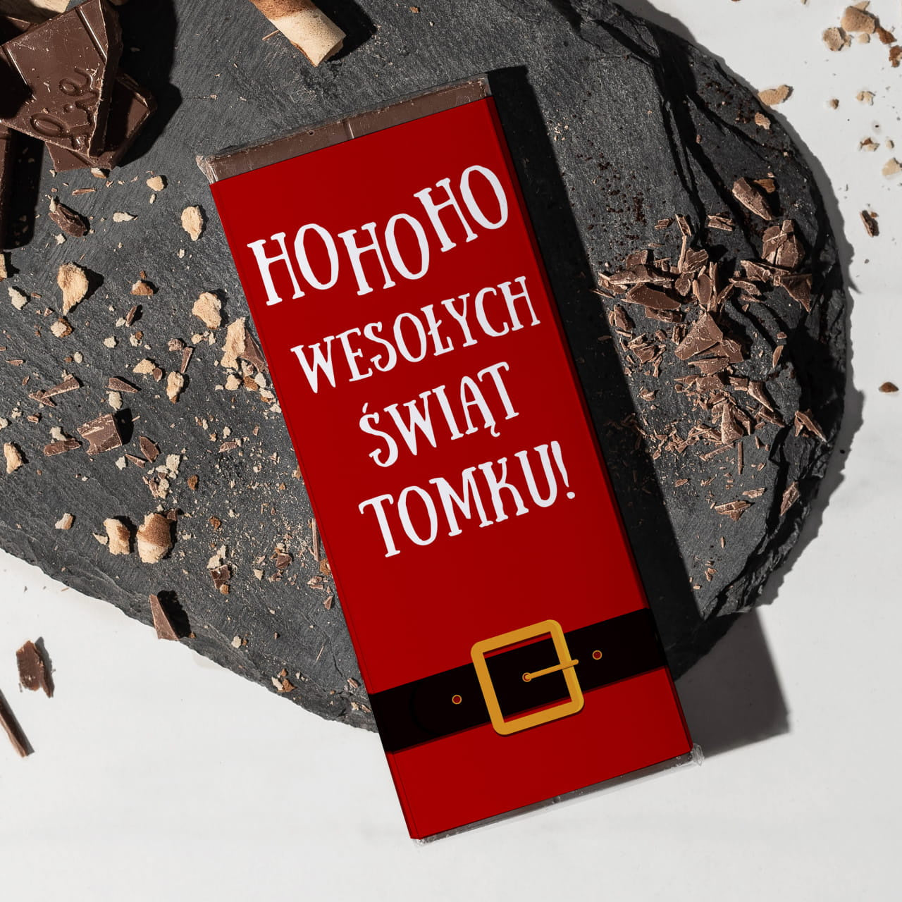 Personalizowana czekolada świąteczna upominek świąteczny czekolada personalizowana upominek na święta