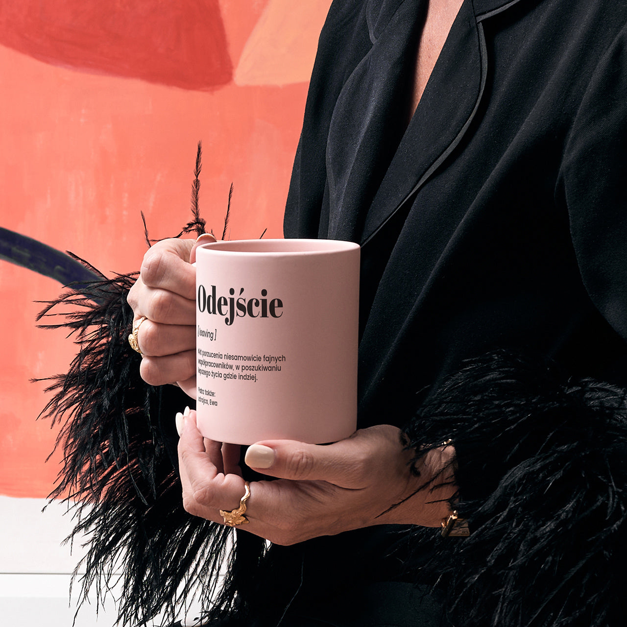 Śmieszny kubek na odejście z pracy kubek personalizowany prezent dla pracownika na odejście z pracy