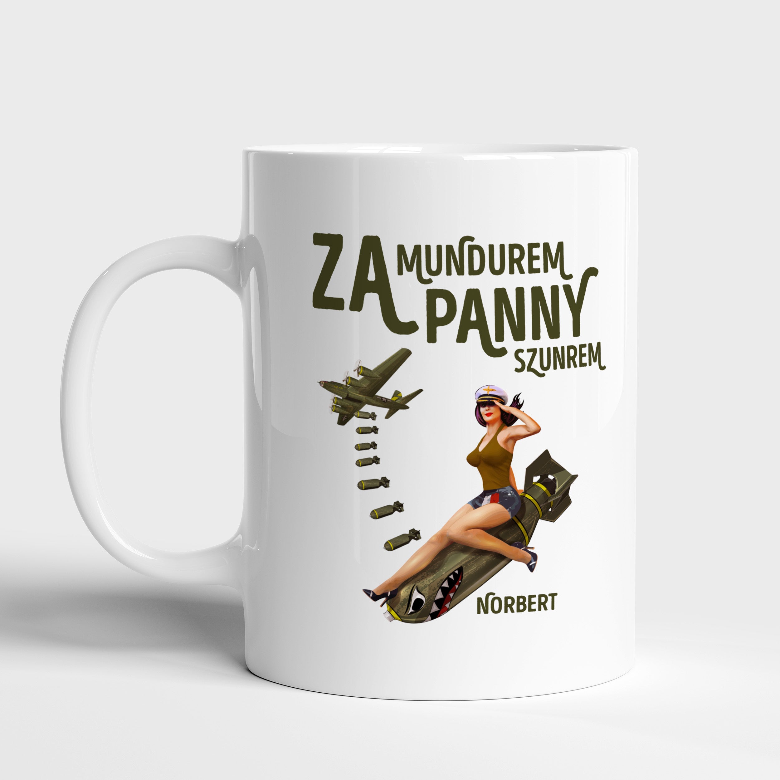 Kubek personalizowany - prezent dla żołnierza personalizowany kubek prezent dla wojskowego kubek dla żołnierza