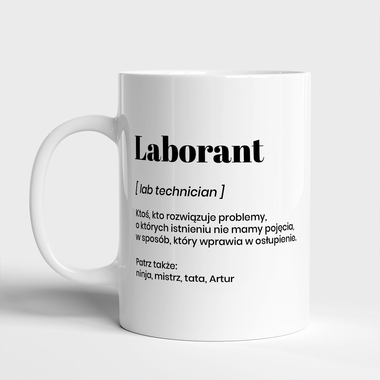 Personalizowany kubek - prezent dla laboranta