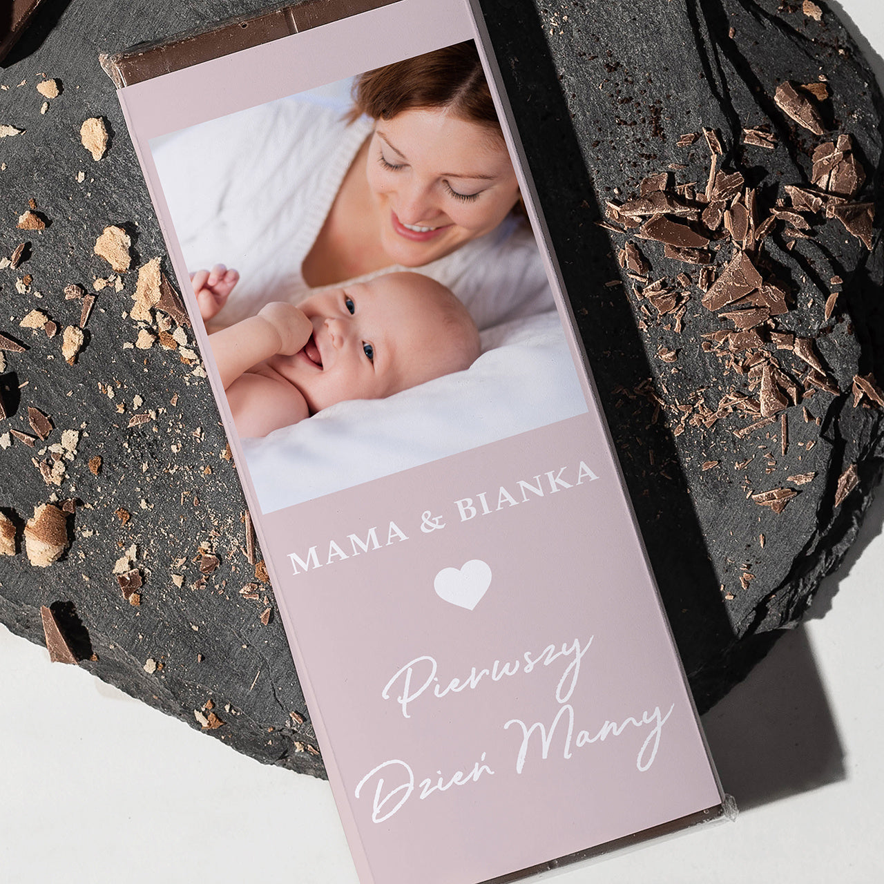 Personalizowana czekolada na Pierwszy Dzień Mamy