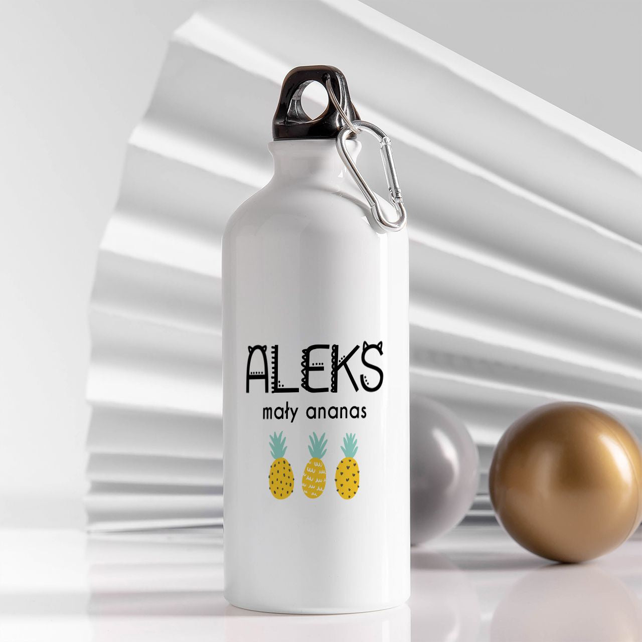 Bidon dla ucznia - mały ananas