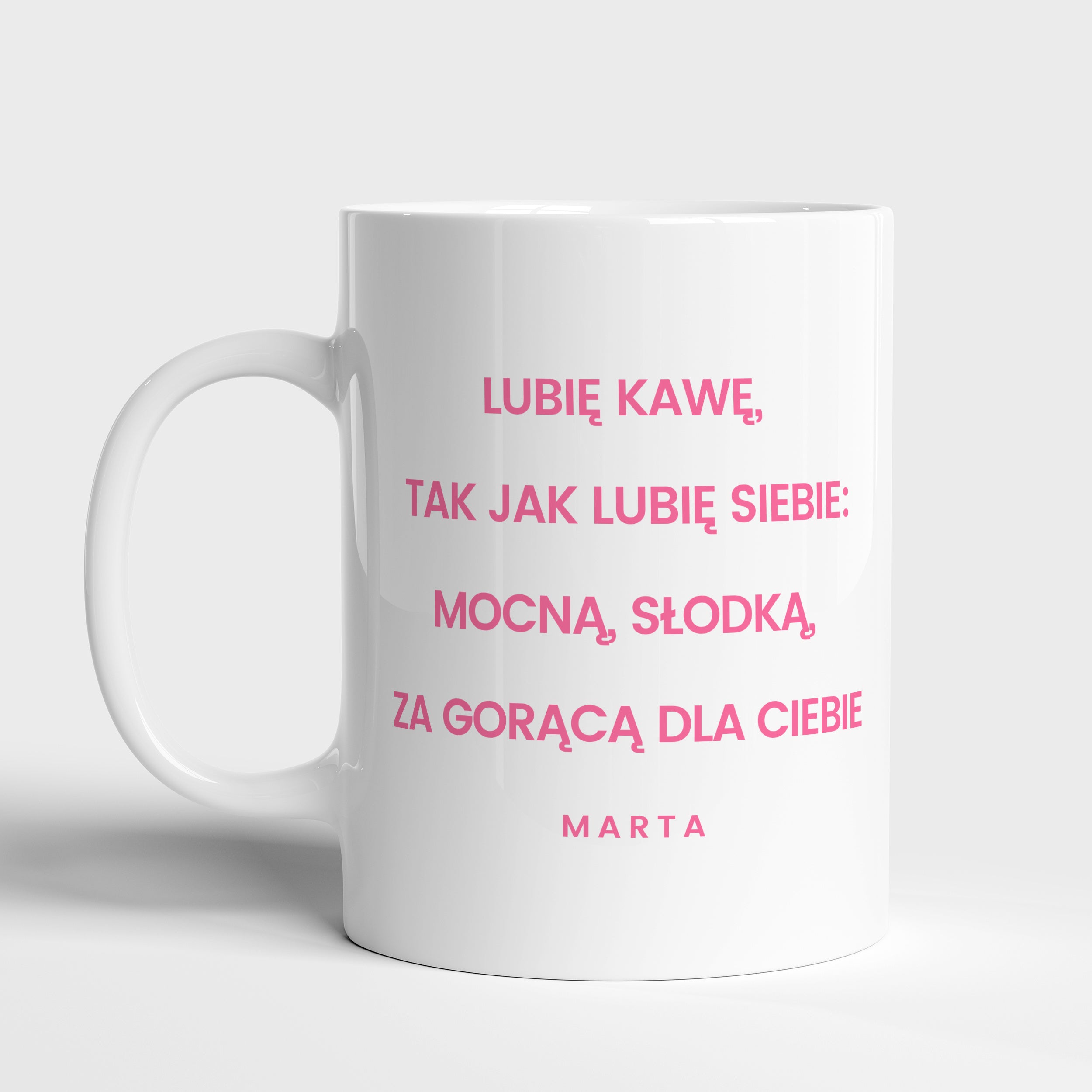 Personalizowany kubek kawosza - prezent dla koleżanki
