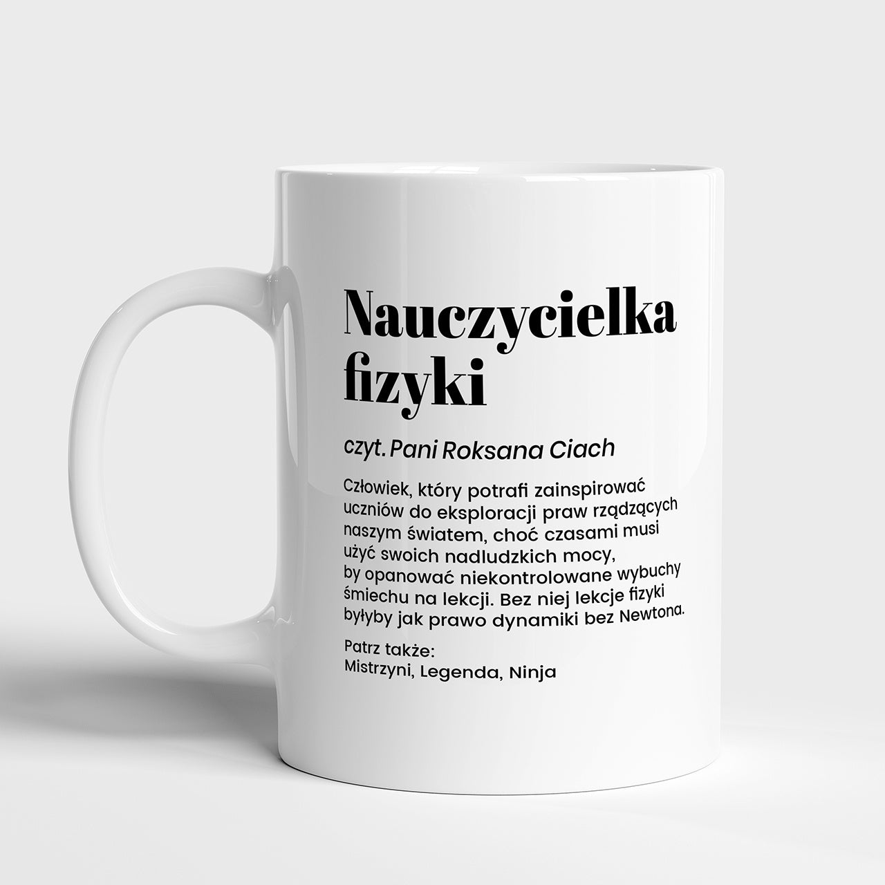 Kubek dla nauczyciela fizyki - definicja