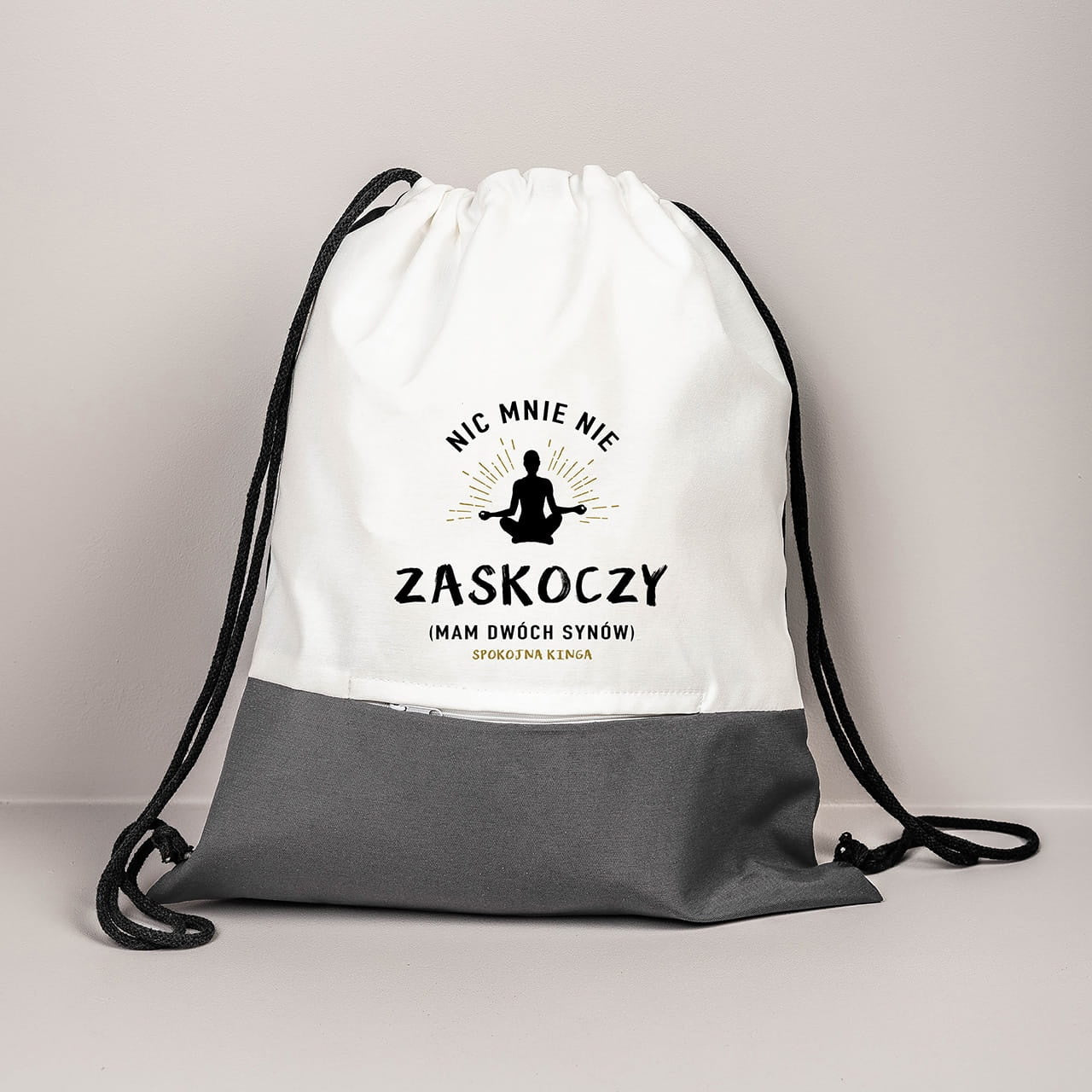 Worko plecak dla mamy ze śmiesznym nadrukiem śmieszny prezent dla mamy plecak z nadrukiem prezent na dzień matki