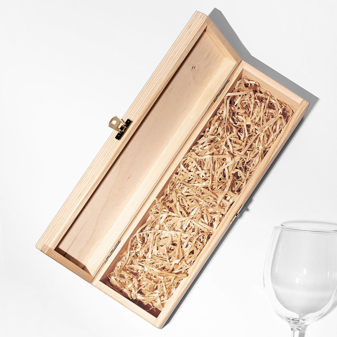 Drewniana skrzynka do wina na 60 urodziny