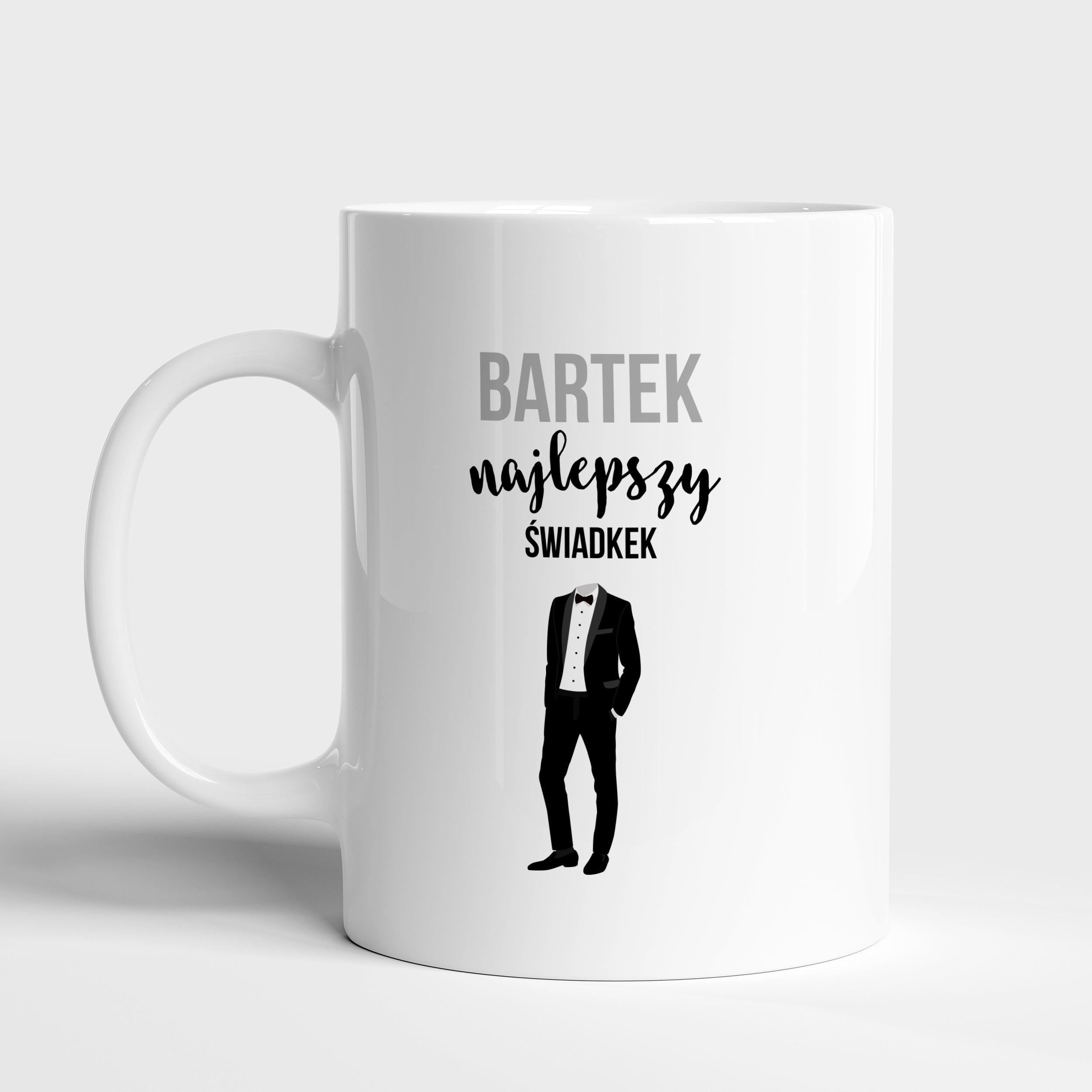 Kubek personalizowany - podziękowanie dla świadka podziękowania dla świadka prezent dla świadka