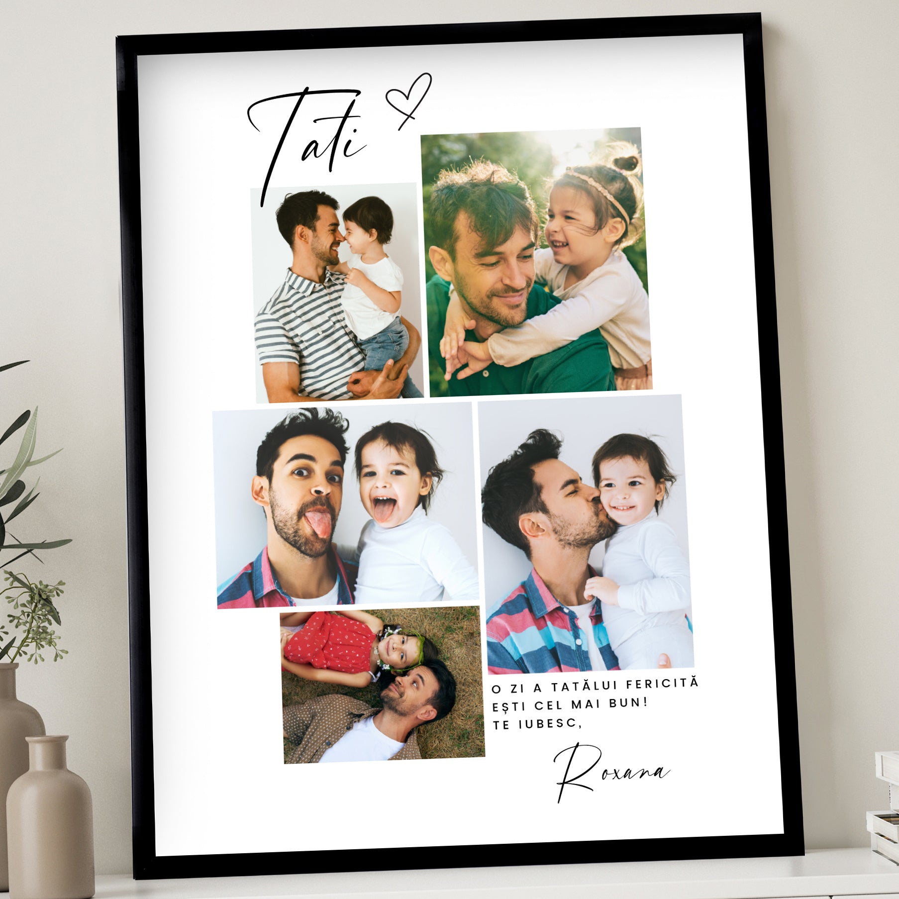 Plakat na Dzień Taty - prezent z okazji Dnia Ojca