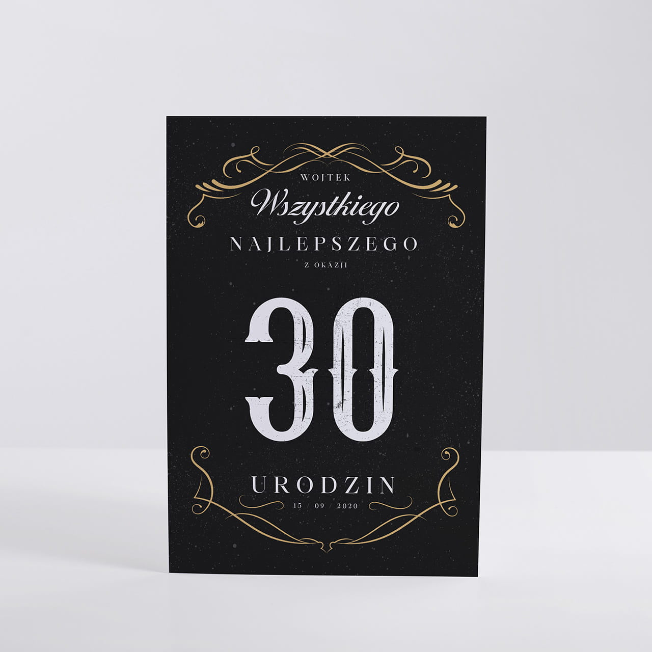 Kartka na 30 urodziny dla niego