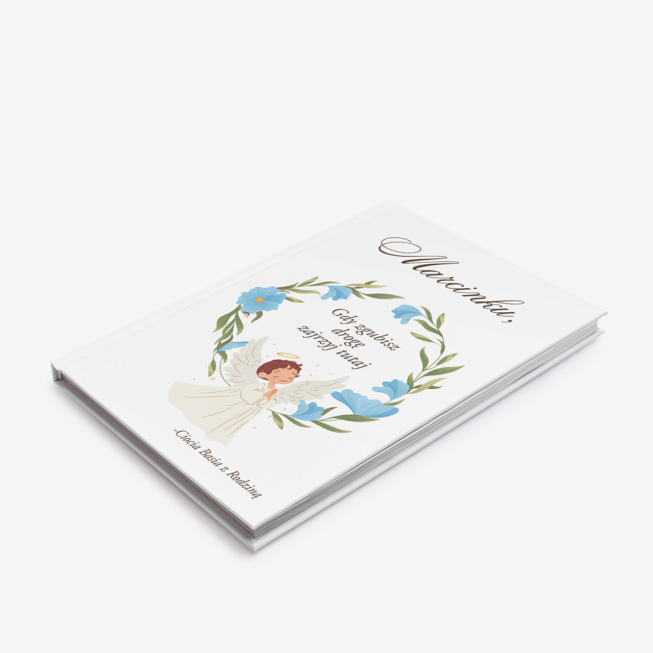 Personalizowana biblia na Pamiątkę Chrztu pamiątka chrztu pamiątka na chrzest biblia na chrzest prezent na chrzest