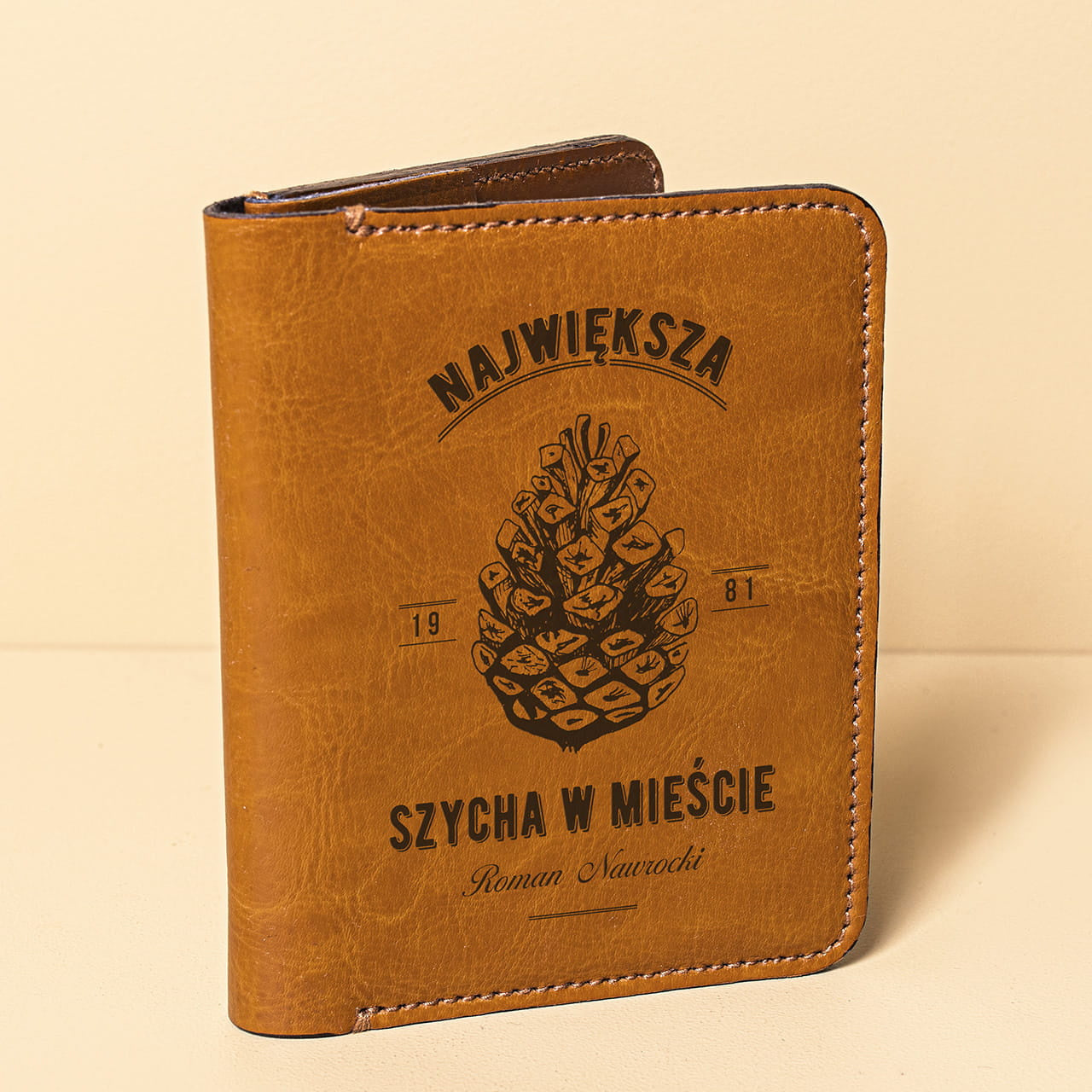 Portfel skórzany męski - największa szycha