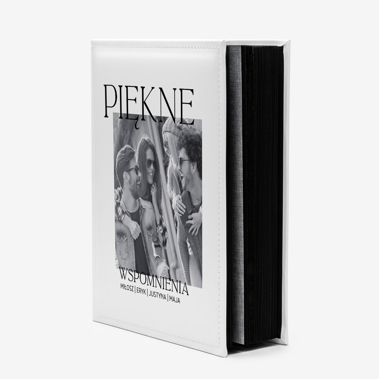 Personalizowany album rodzinny prezent dla rodziny album na zdjęcia z dedykacją rodzinny album na wspomnienia