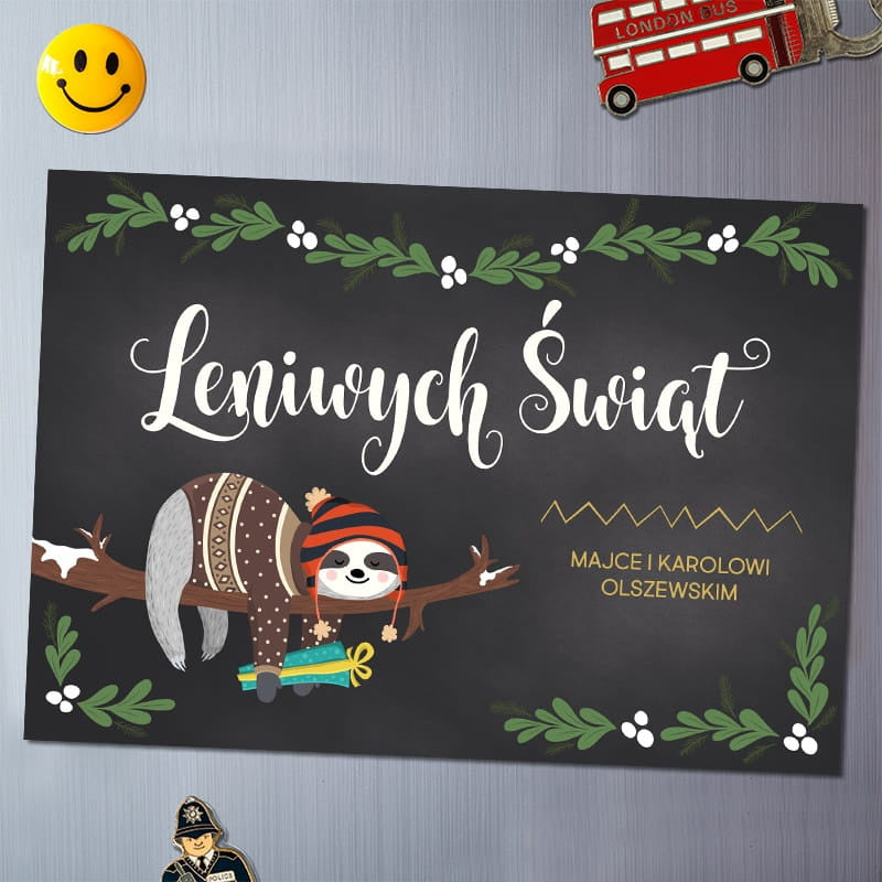  personalizowany magnes świąteczny magnes świąteczny prezent na Boże Narodzenie