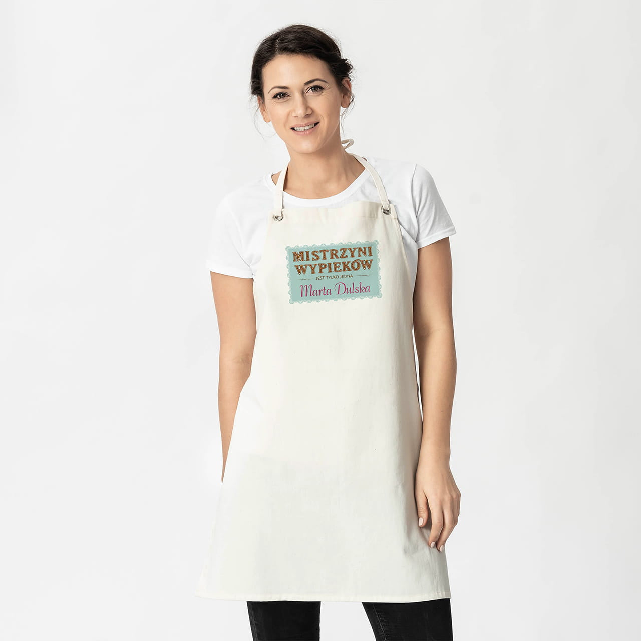 Fartuch personalizowany dla niej fartuch dla niej prezent dla niej fartuch kuchenny