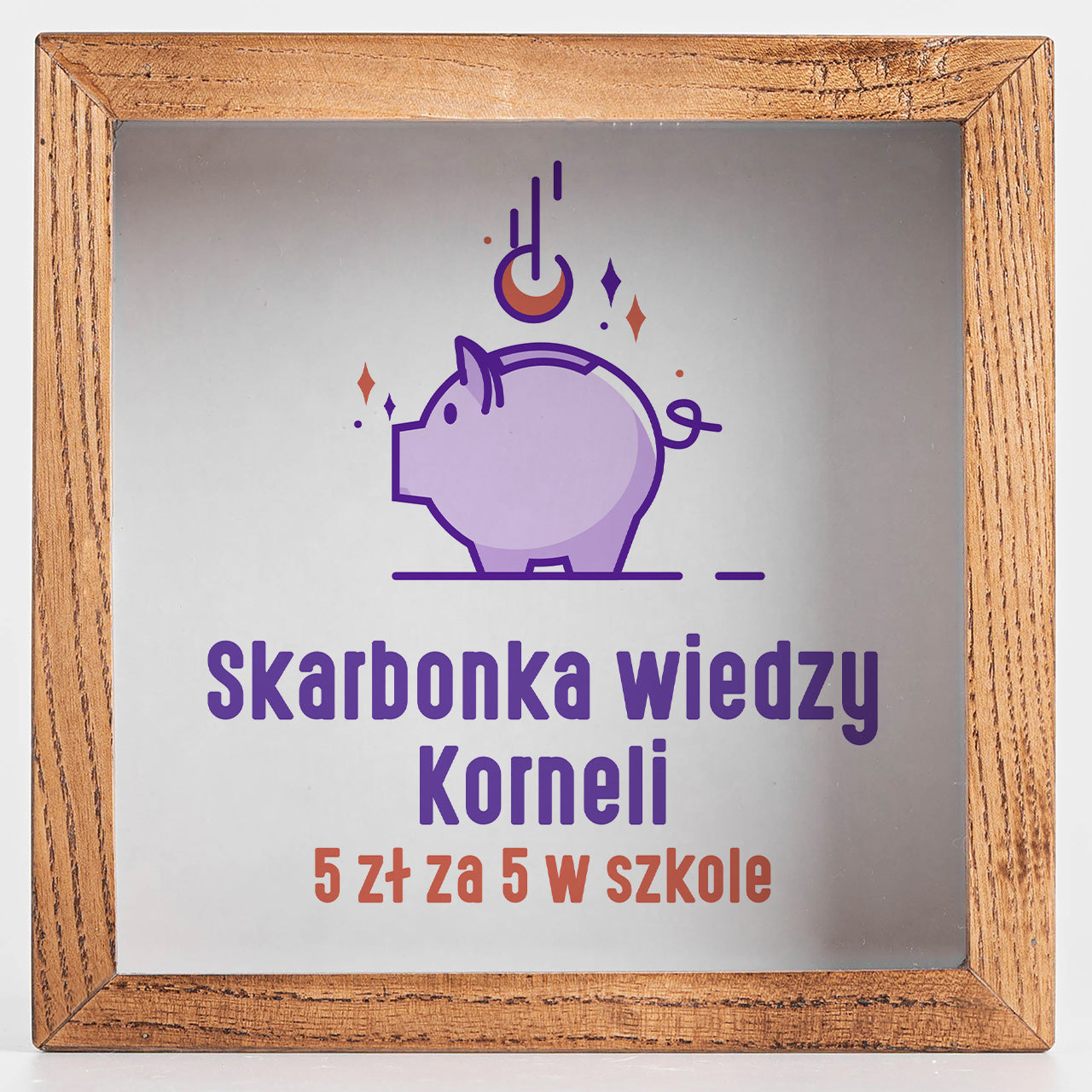 Śmieszna skarbonka dla dziecka