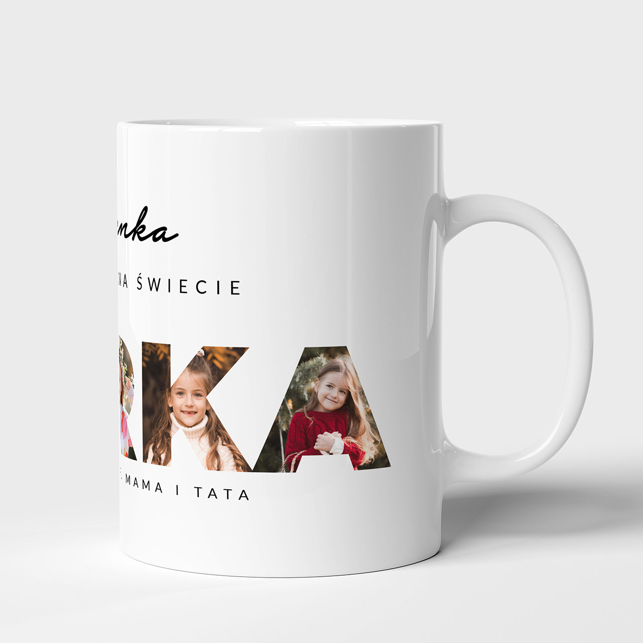 Personalizowany kubek - prezent dla córki kubek ze zdjęciami kubek dla córki kubek na prezent