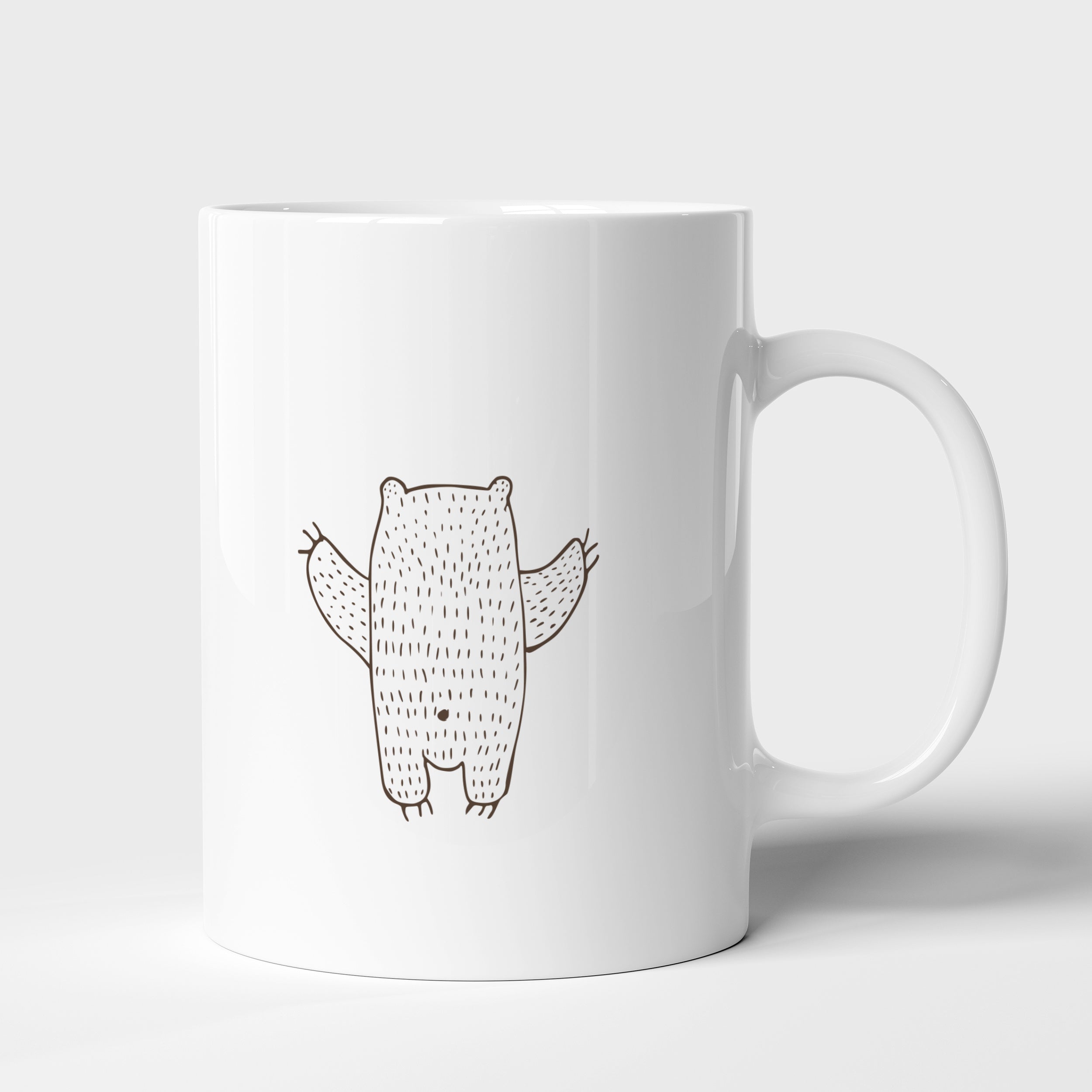 Personalizowany kubek - Miś - prezent dla narzeczonej kubek personalizowany prezent dla ukochanej