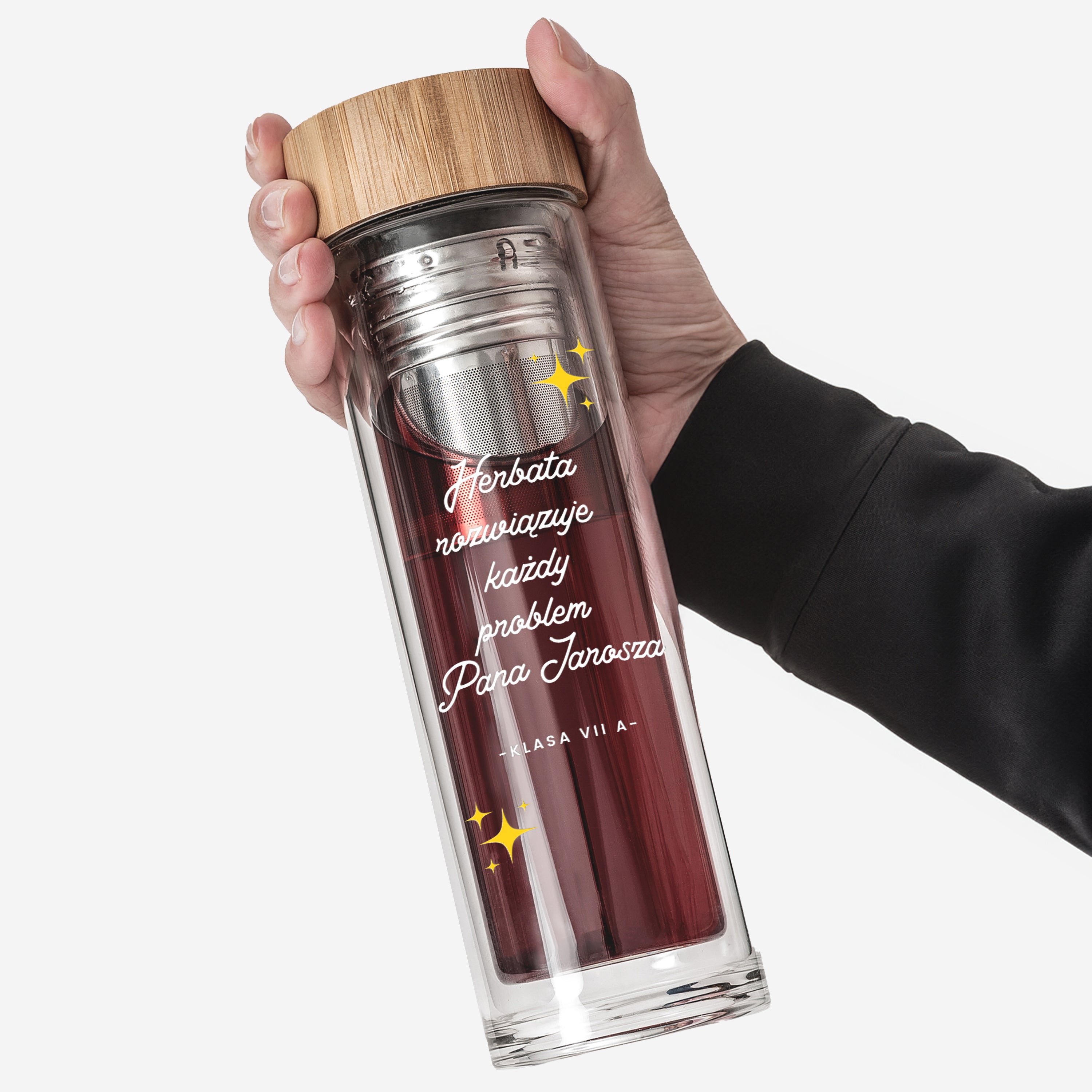 Personalizowany bidon dla nauczyciela prezent dla nauczyciela na Dzień Nauczyciela