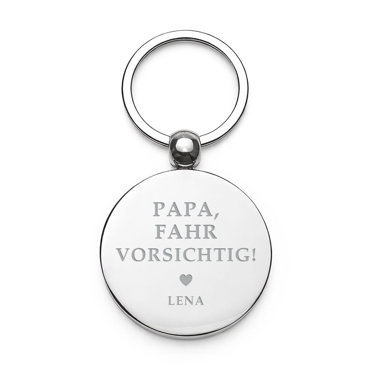 Gravierter Schlüsselanhänger für Papa