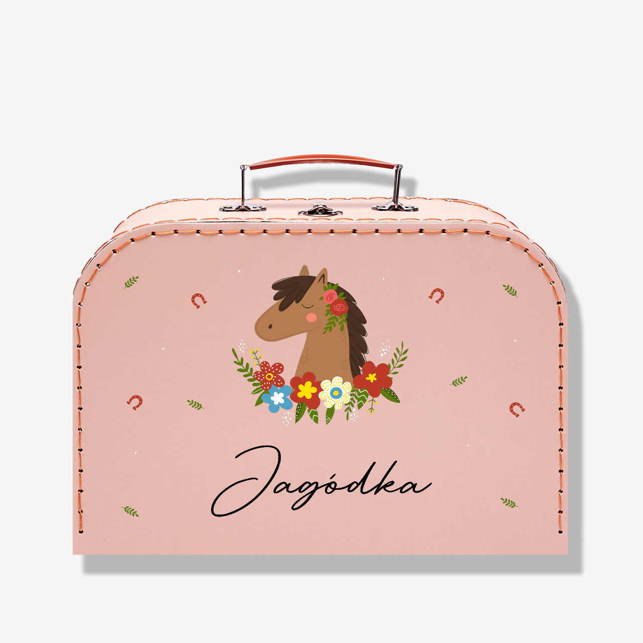 Kuferek na prezent dla miłośniczki koni - personalizowany
