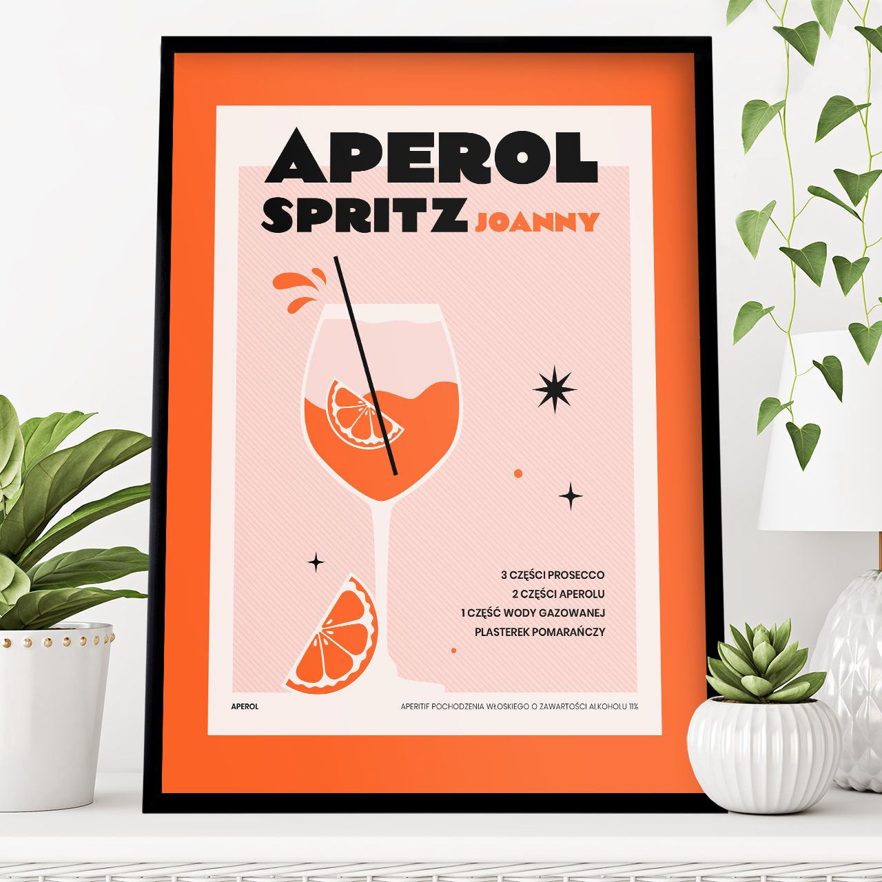 Plakat dla przyjaciółki - Aperol Spritz