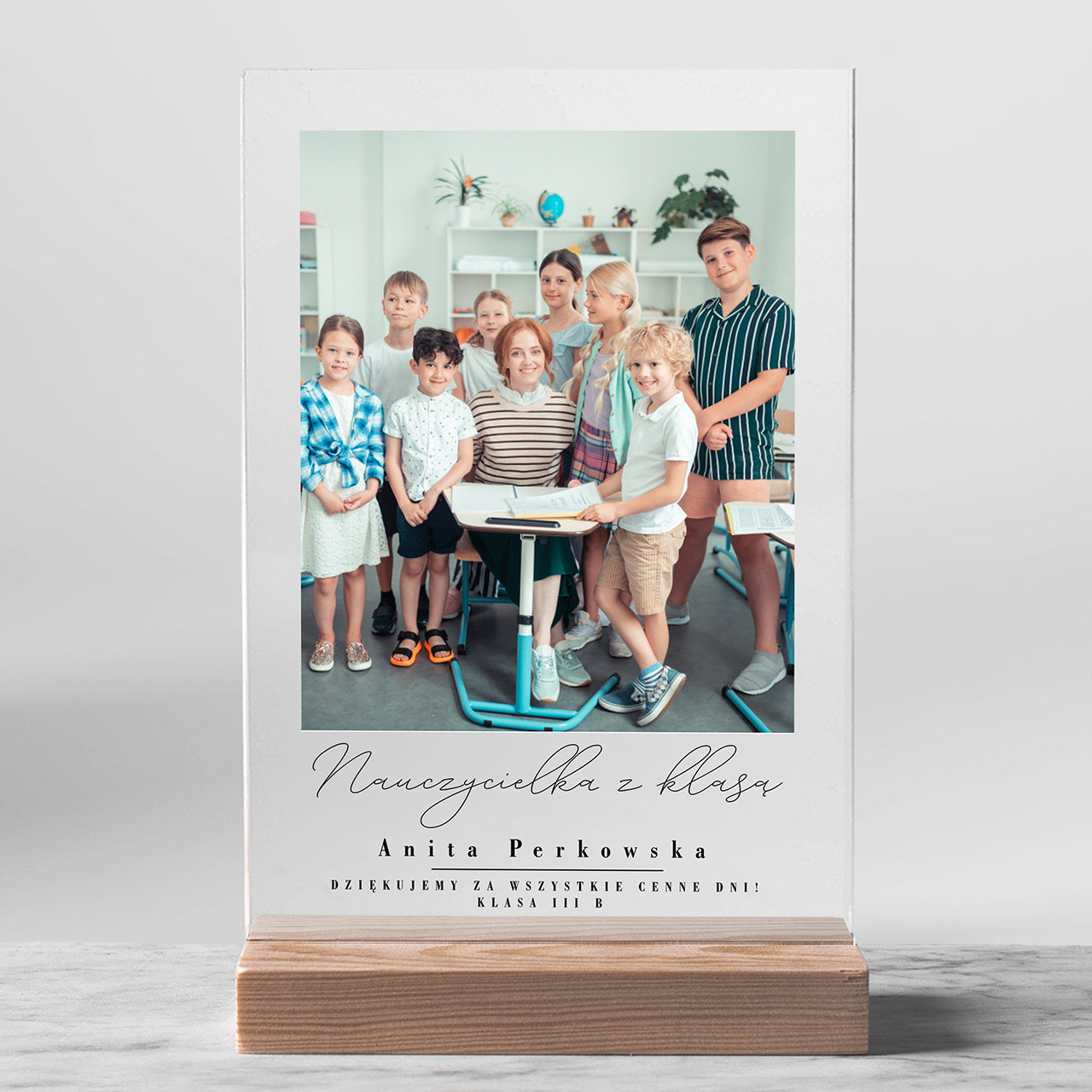 Statuetka dla wychowawczyni - prezent na zakończenie roku dla nauczyciela prezent dla wychowawcy statuetka