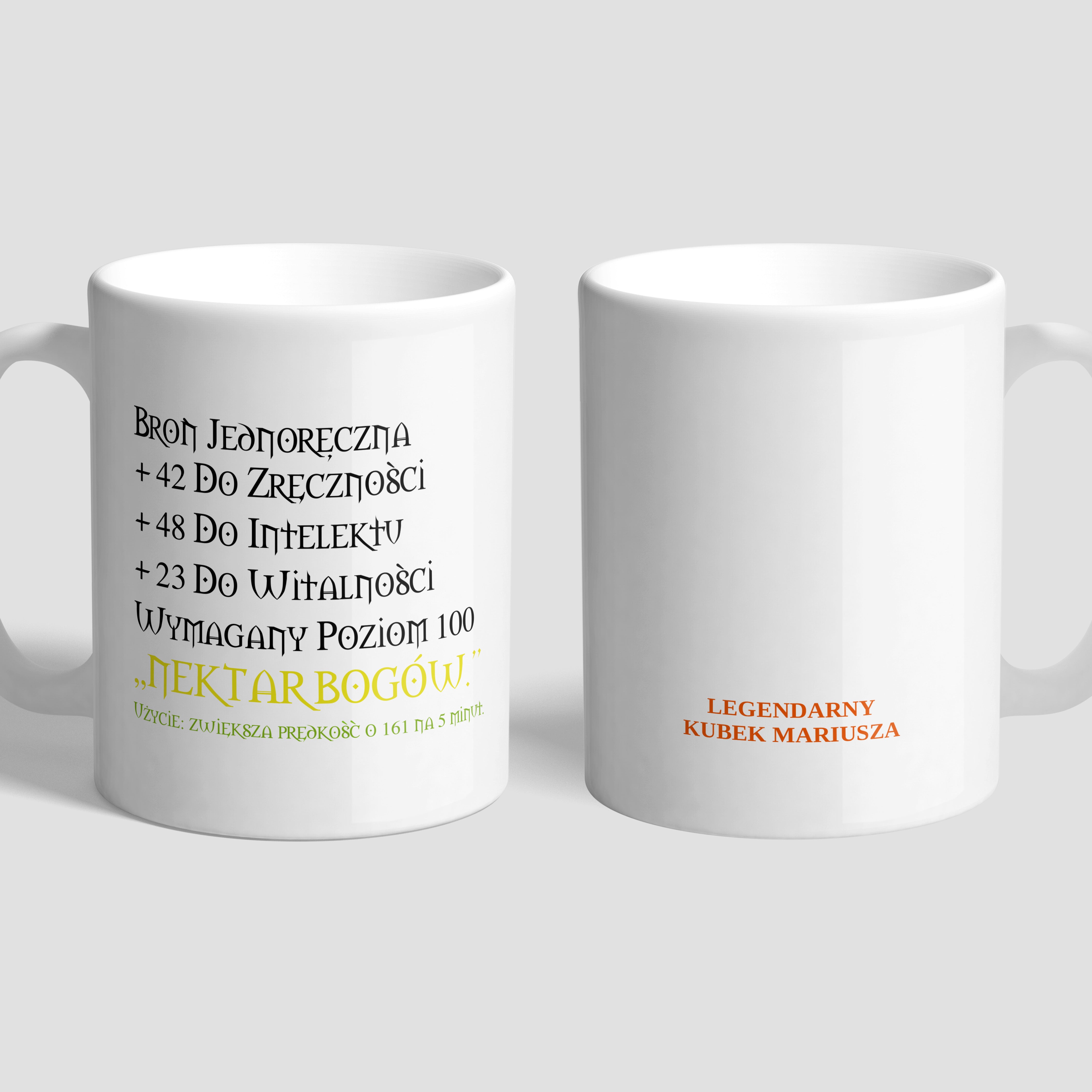 Kubek z personalizacją - prezent dla gracza