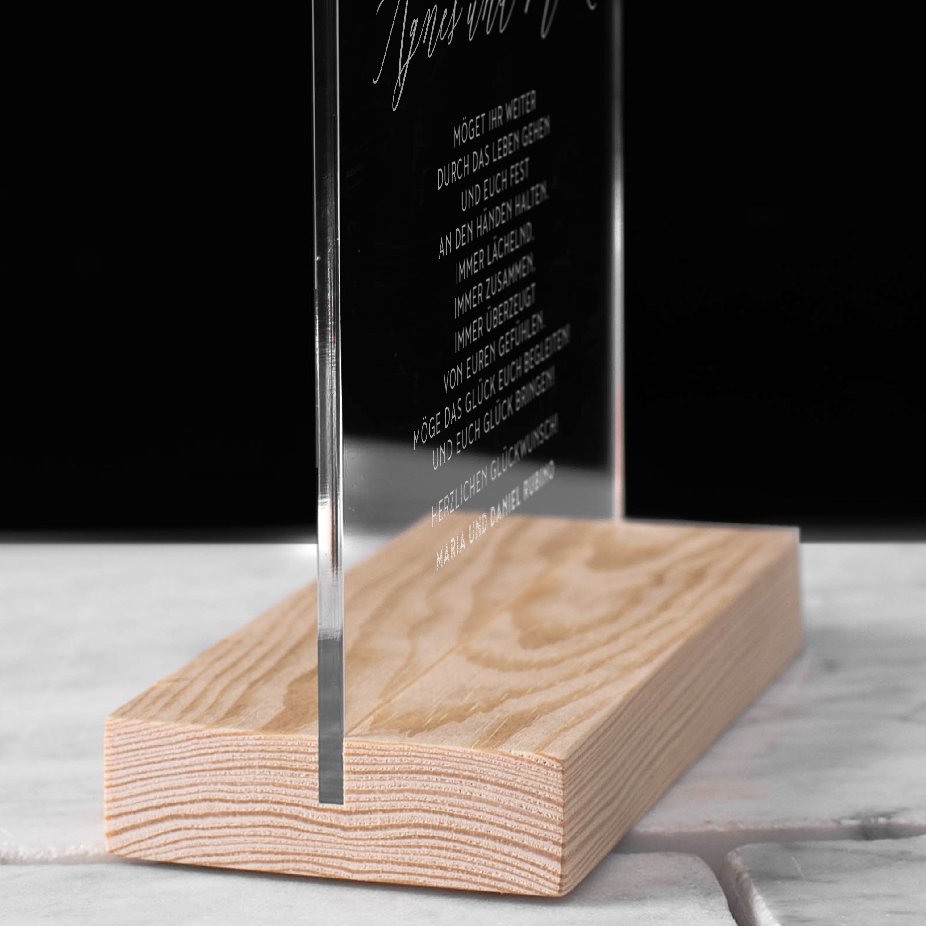 Statuette zum Hochzeitstag Gemeinsam durchs Leben