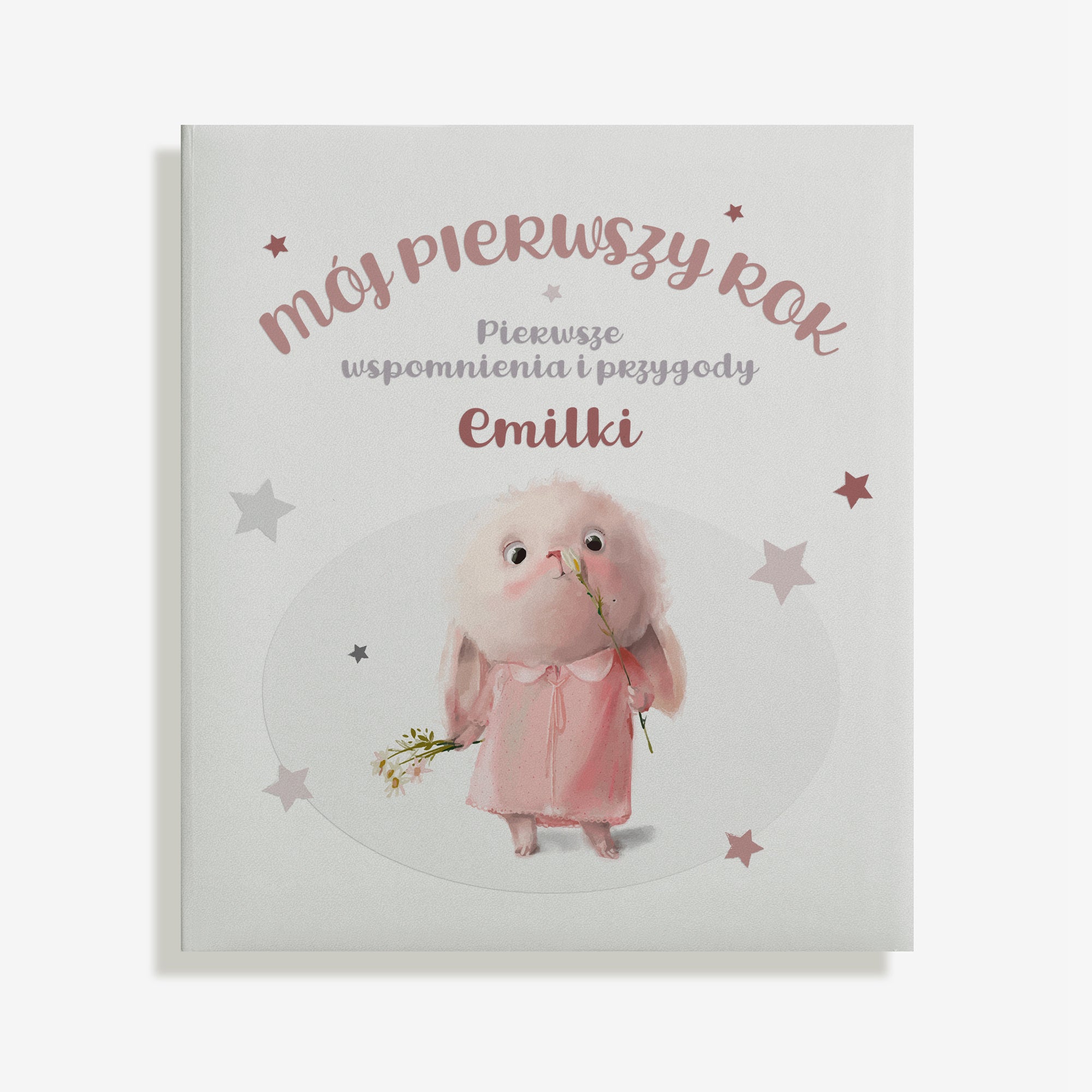 Personalizowany album dla maluszka - prezent na roczek dziewczynki