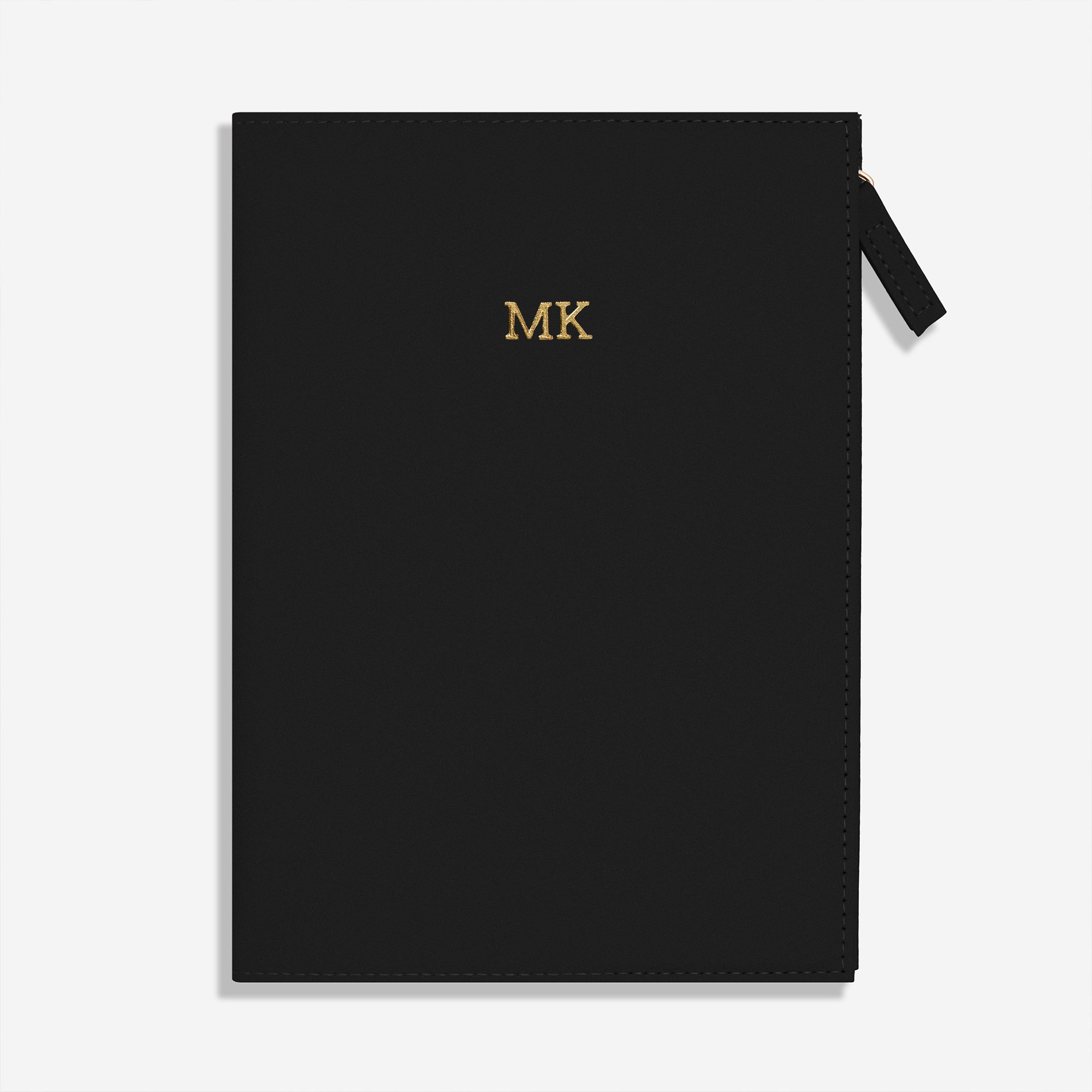 Elegancki notes na zamek - Inicjały