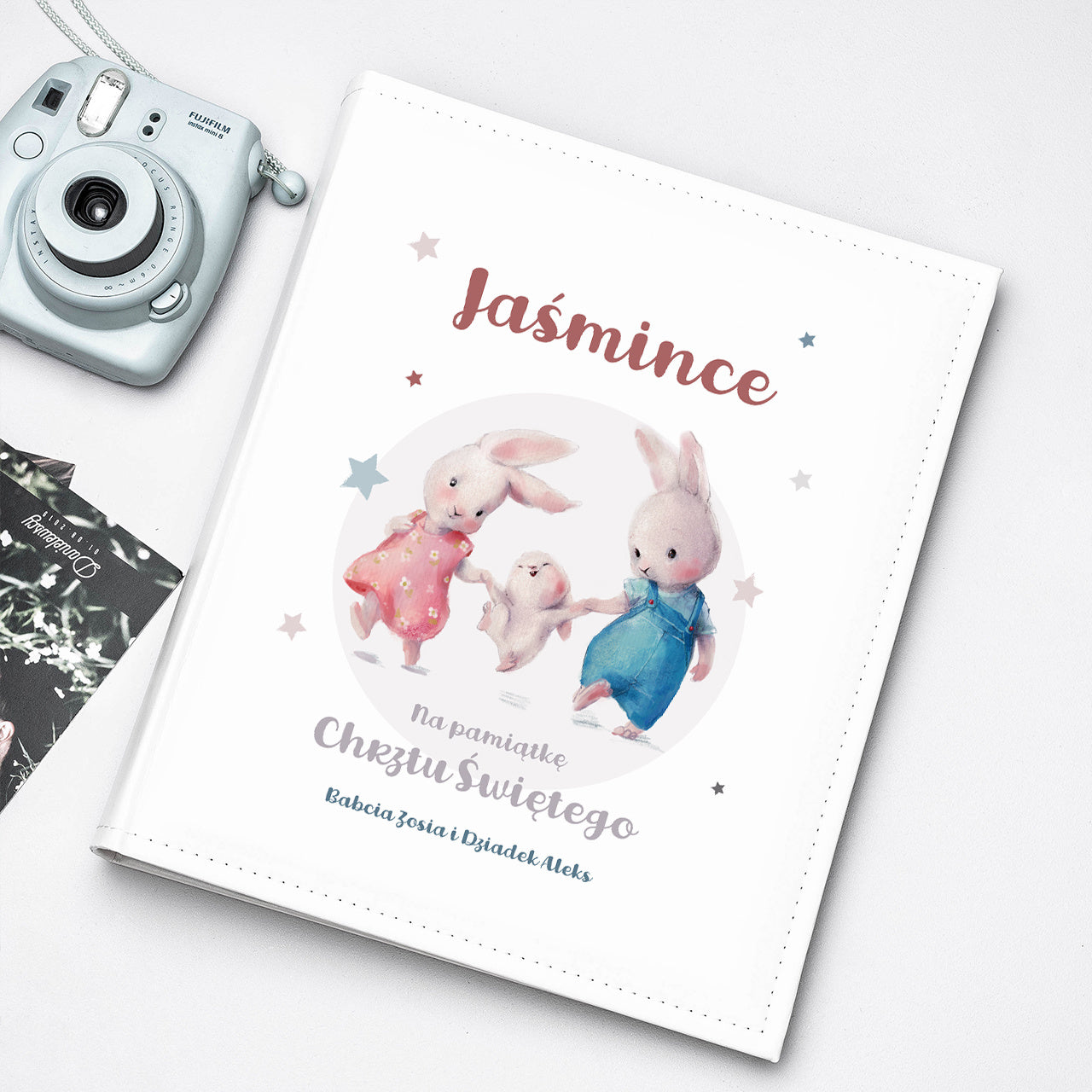 Album na Chrzest dziecka prezent na Chrzest personalizowany album prezent na Chrzest Święty