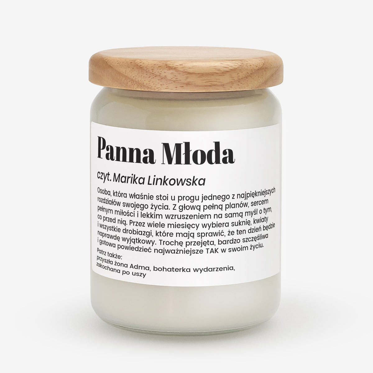 Świeca dla przyszłej panny młodej - prezent na wieczór panieński
