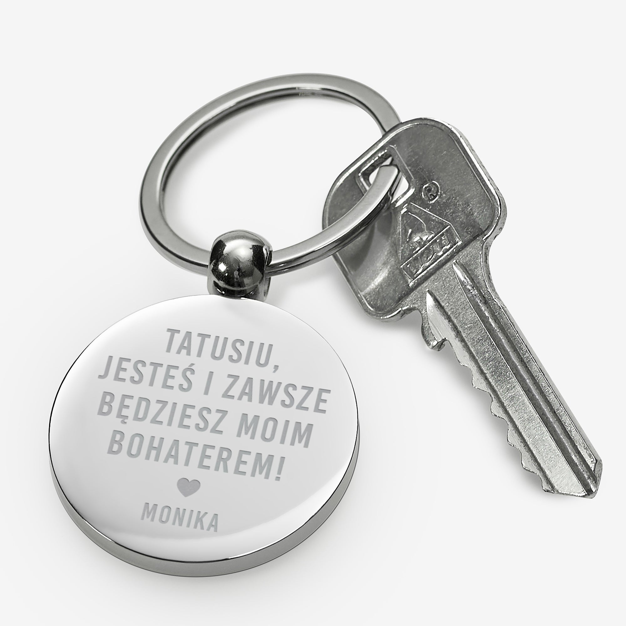 Personalizowany breloczek dla taty - upominek na Dzień Ojca