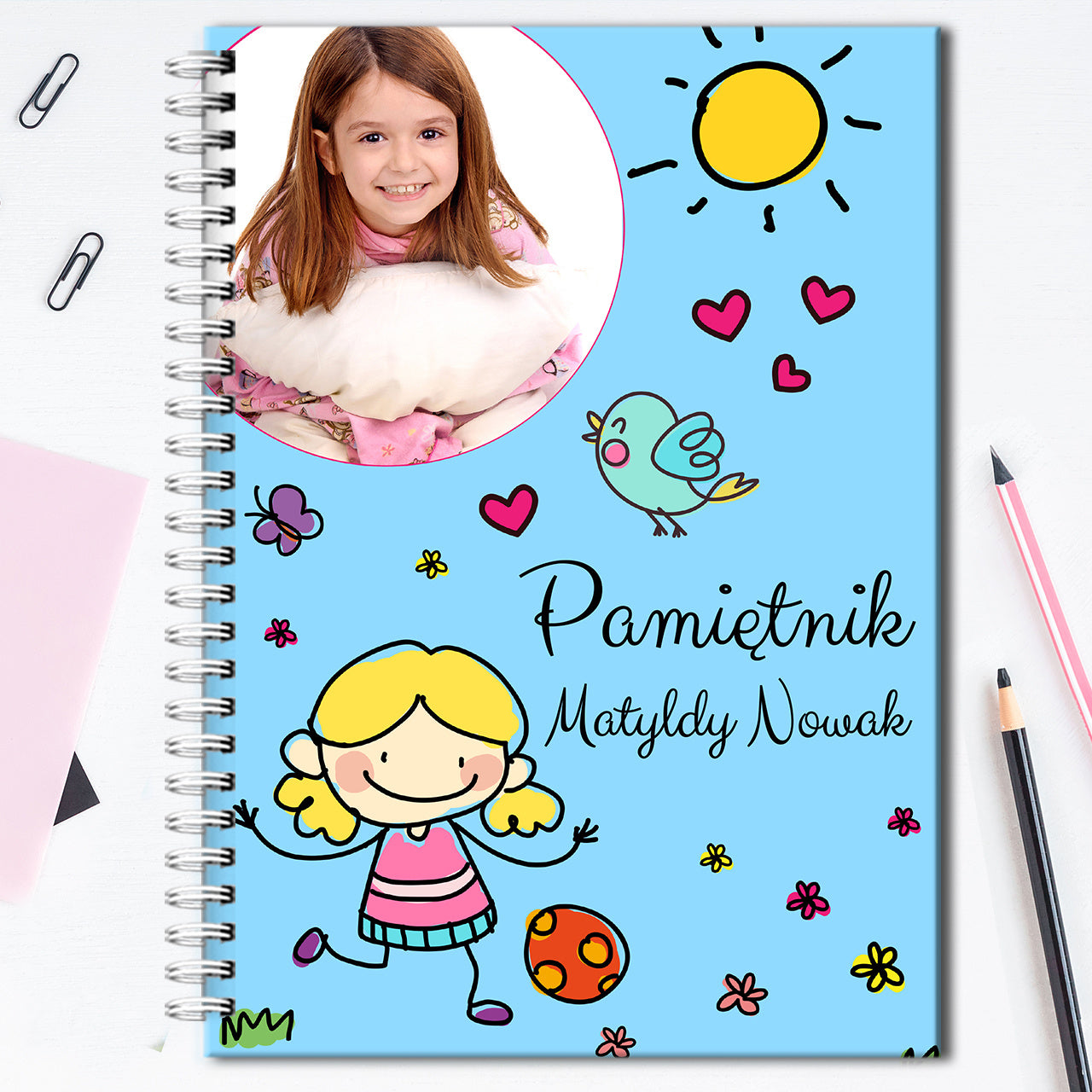 Personalizowany pamiętnik dla dziecka - prezent na Dzień Dziecka