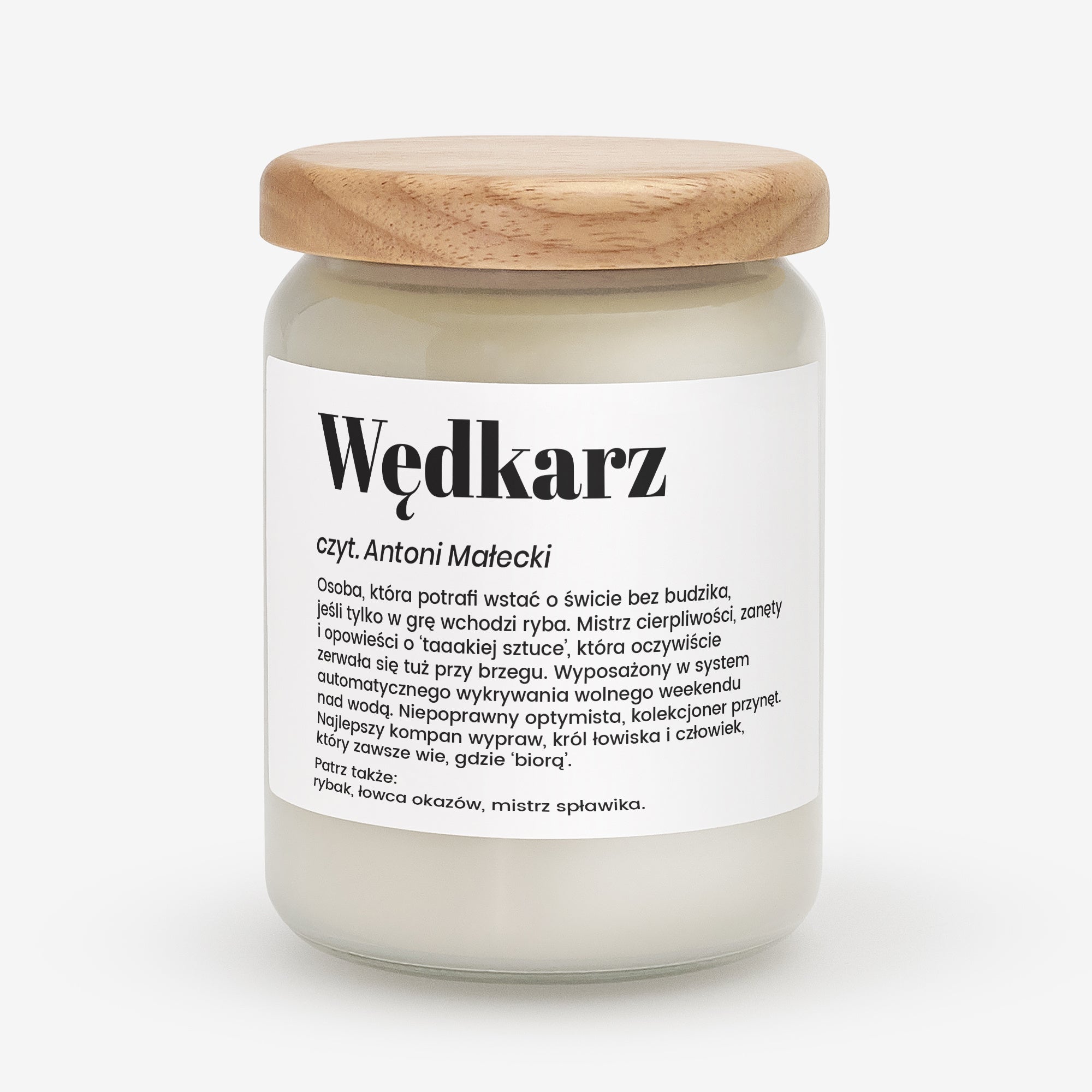 Świeca zapachowa - prezent dla wędkarza