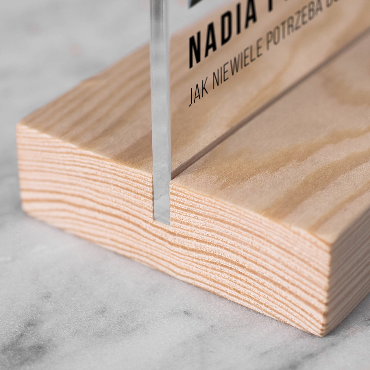 Personalizowana statuetka z okazji rocznicy związku prezent na rocznicę związku statuetka ze zdjęciem 