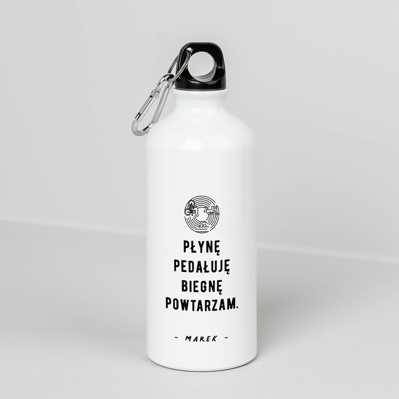 Personalizowany bidon na wodę dla triathlonisty