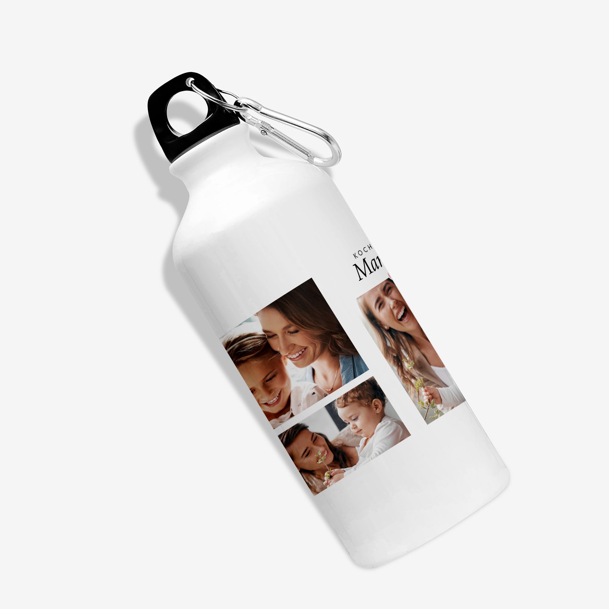 Bidon personalizowany dla mamy - kolaż zdjęć prezent dla mamy bidon dla mamy prezent na Dzień Mamy 