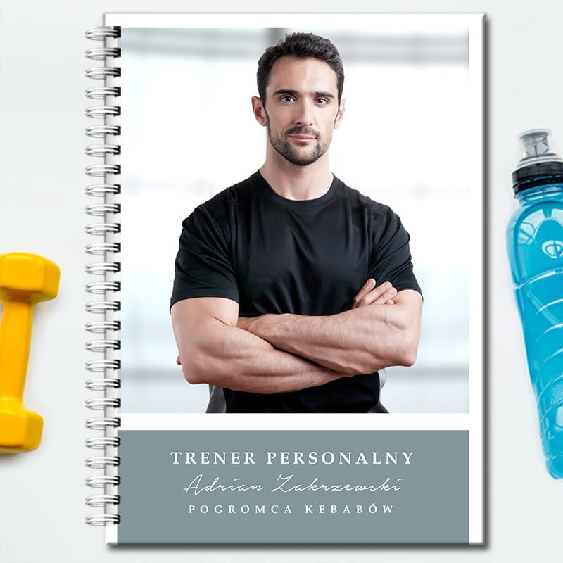 Personalizowany notatnik dla trenera personalnego