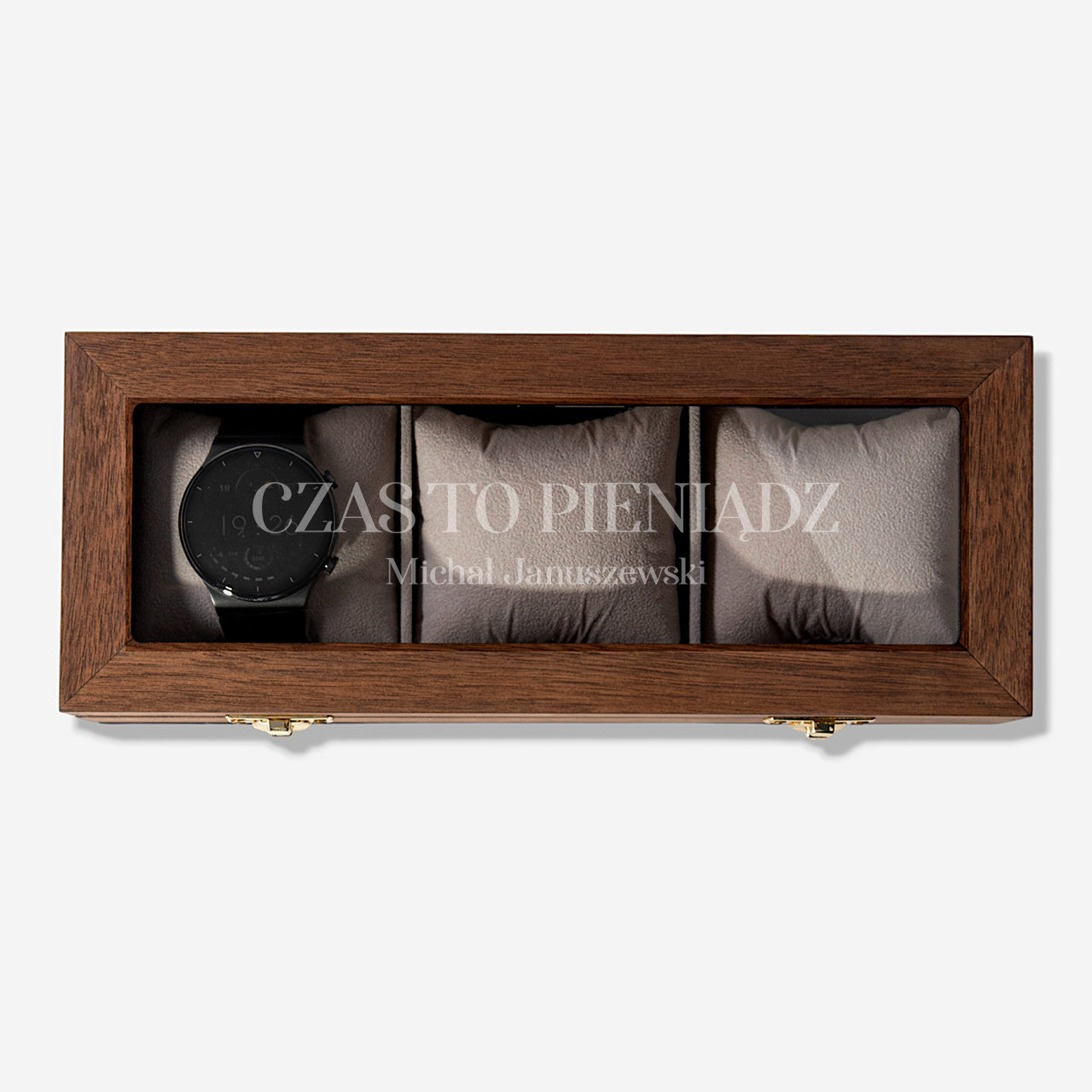 Pudełko na 3 zegarki - prezent dla biznesmena