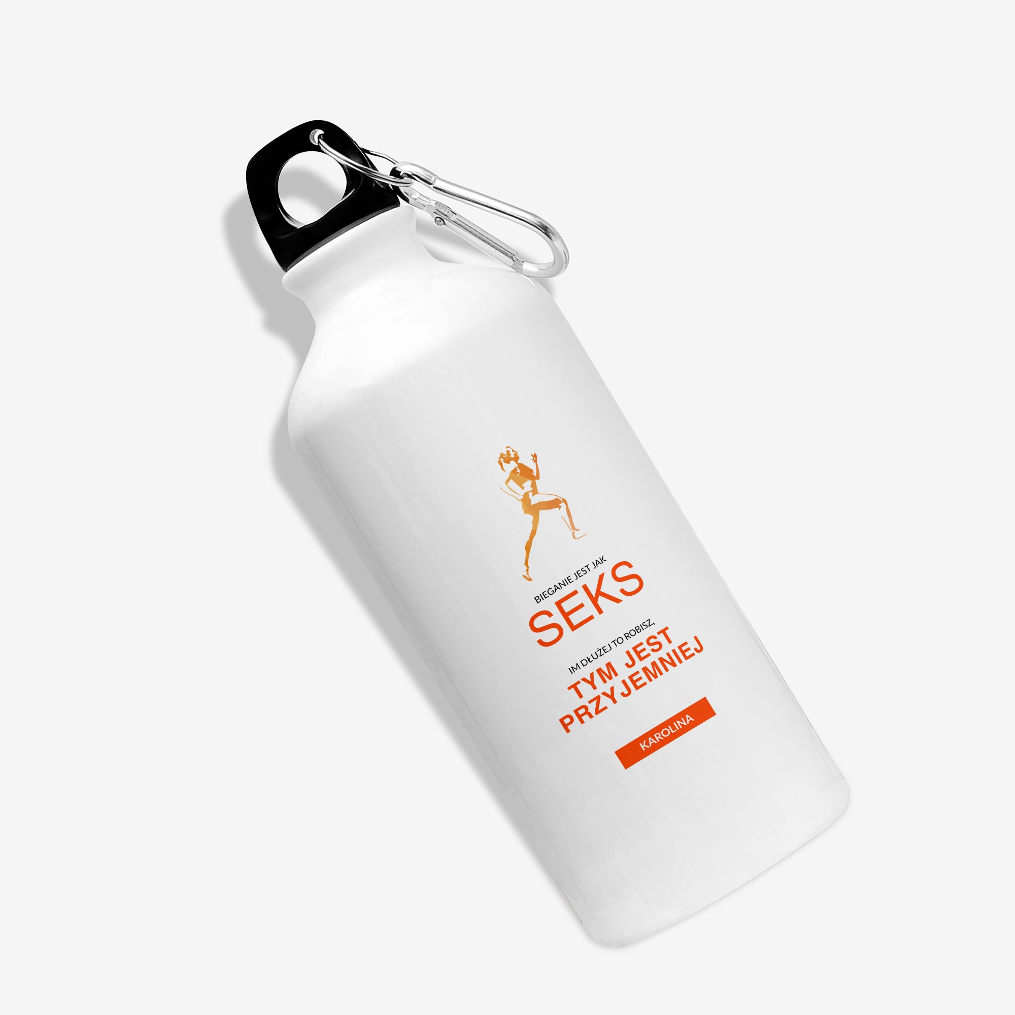 Personalizowany bidon - prezent dla biegaczy prezent dla sportowca bidon personalizowany bidon dla biegacza
