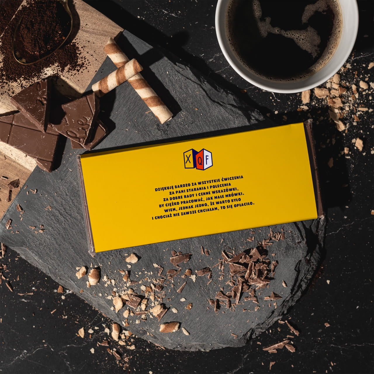 Personalizowana czekolada dla logopedy czekolada personalizowana prezent dla logopedy podziękowanie dla logopedy