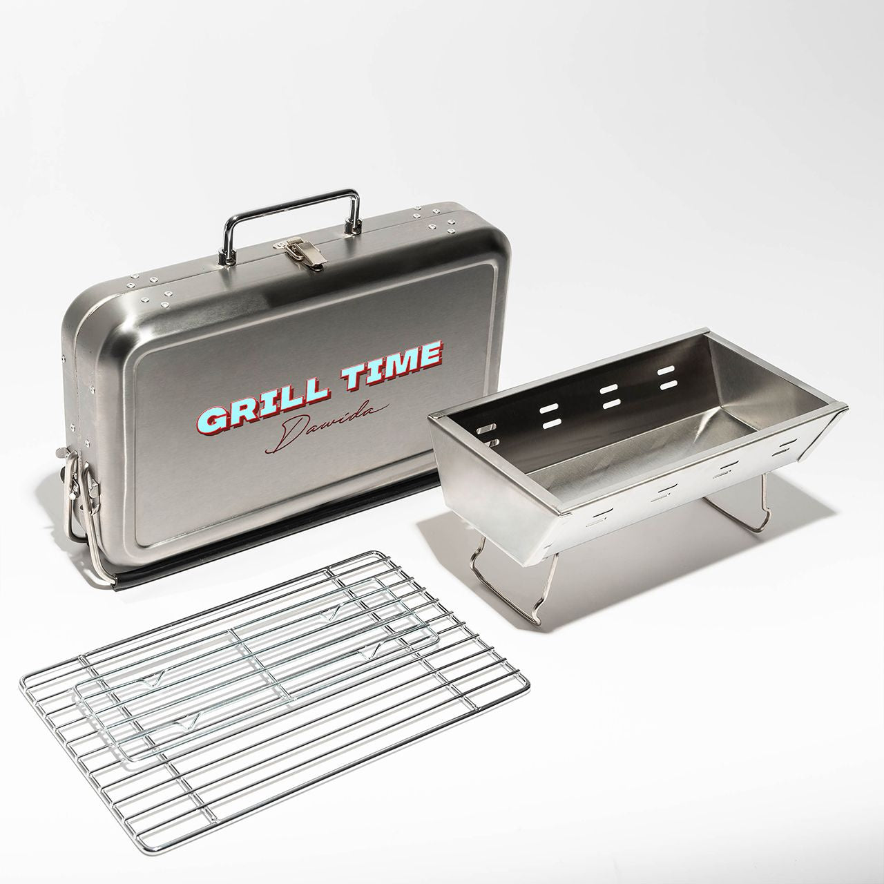 Grill turystyczny z personalizacją - grill time