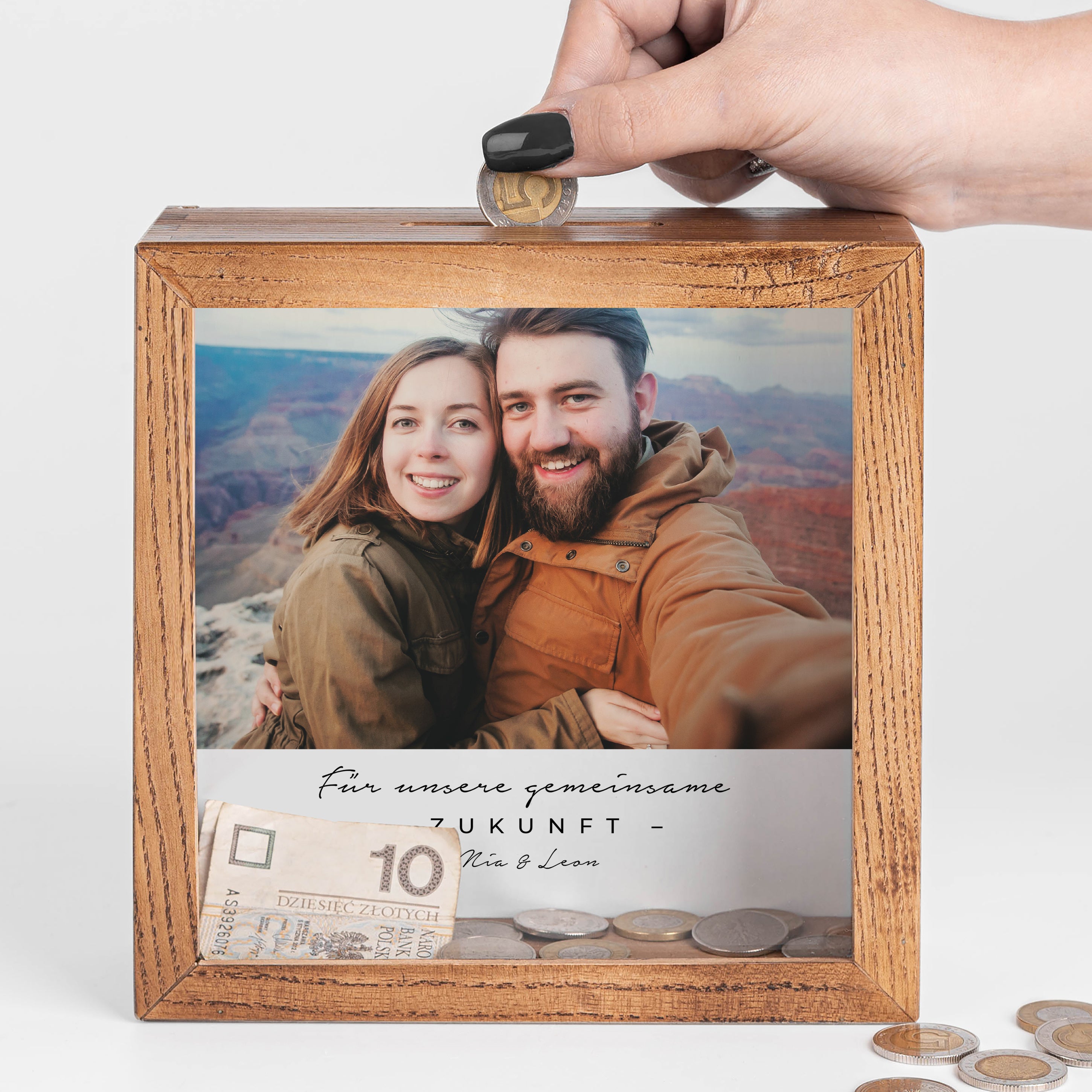 Spardose für Paare FÜR EINE GEMEINSAME ZUKUNFT Geschenk für Paare
