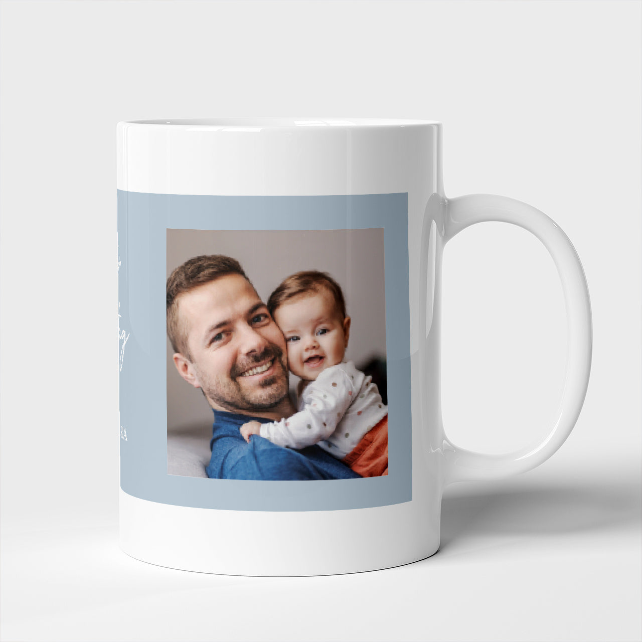 Personalisierter Becher zum ersten Vatertag