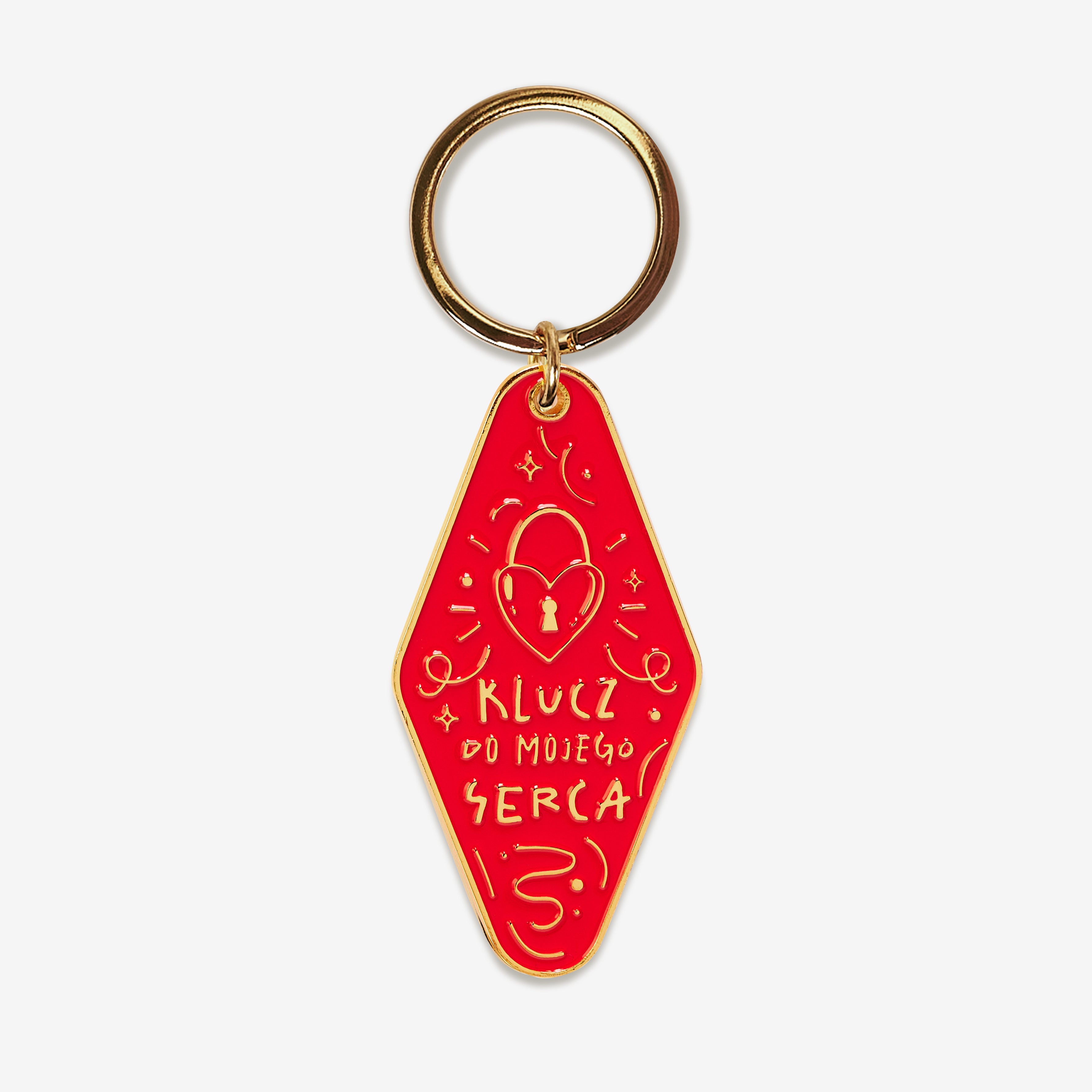 Brelok na prezent dla ukochanej - Klucz do mojego serca brelok do kluczy dla niej prezent dla dziewczyny