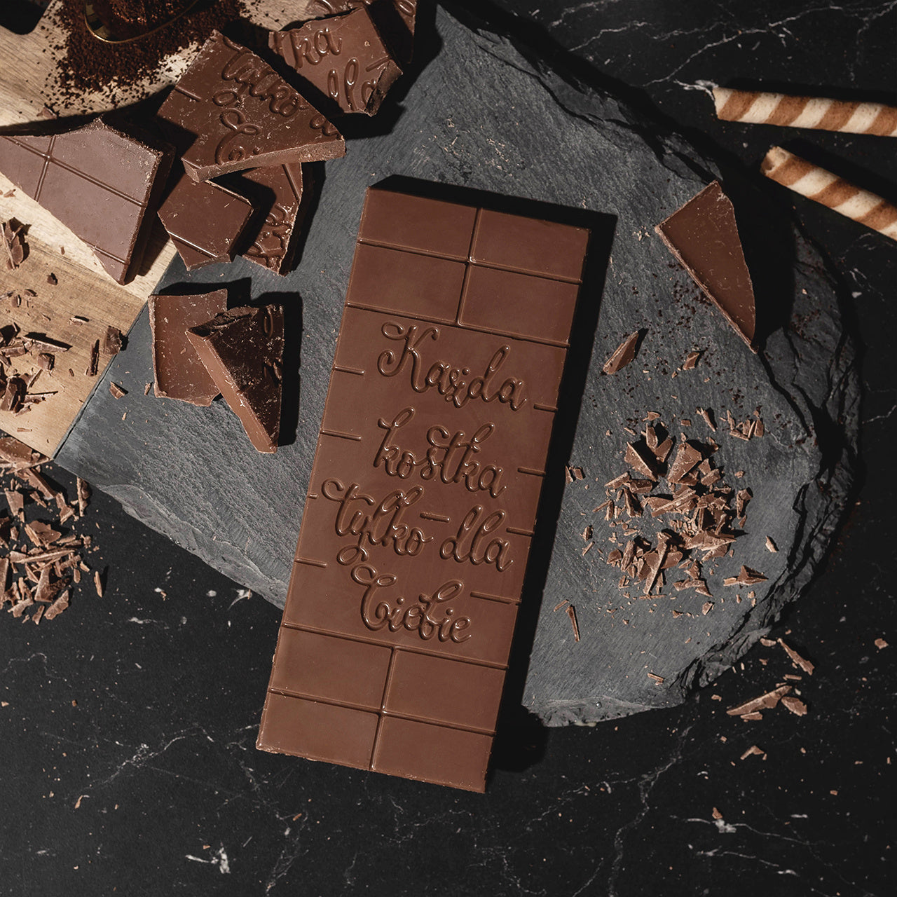 Czekolada świąteczna ze zdjęciem - prezent na święta dla ukochanego