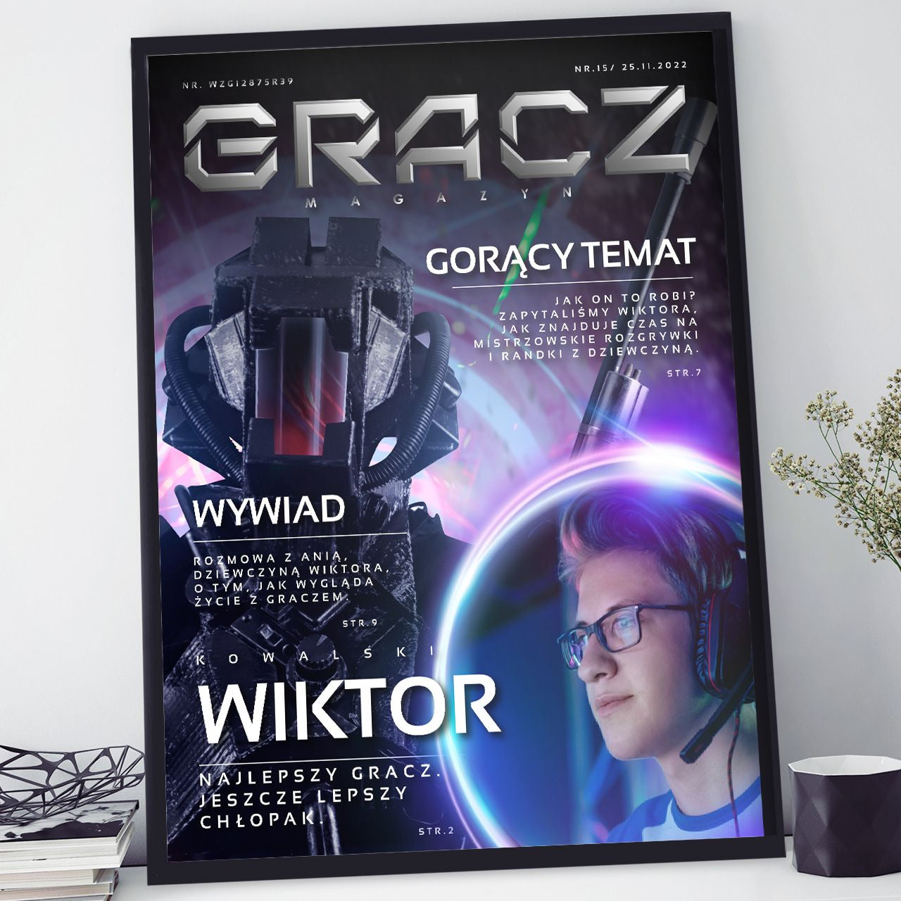 Plakat dla gracza