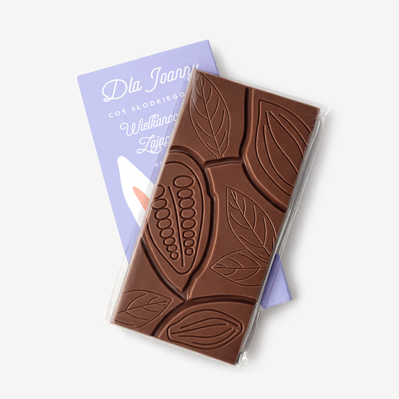 Personalizowana czekolada na wielkanoc